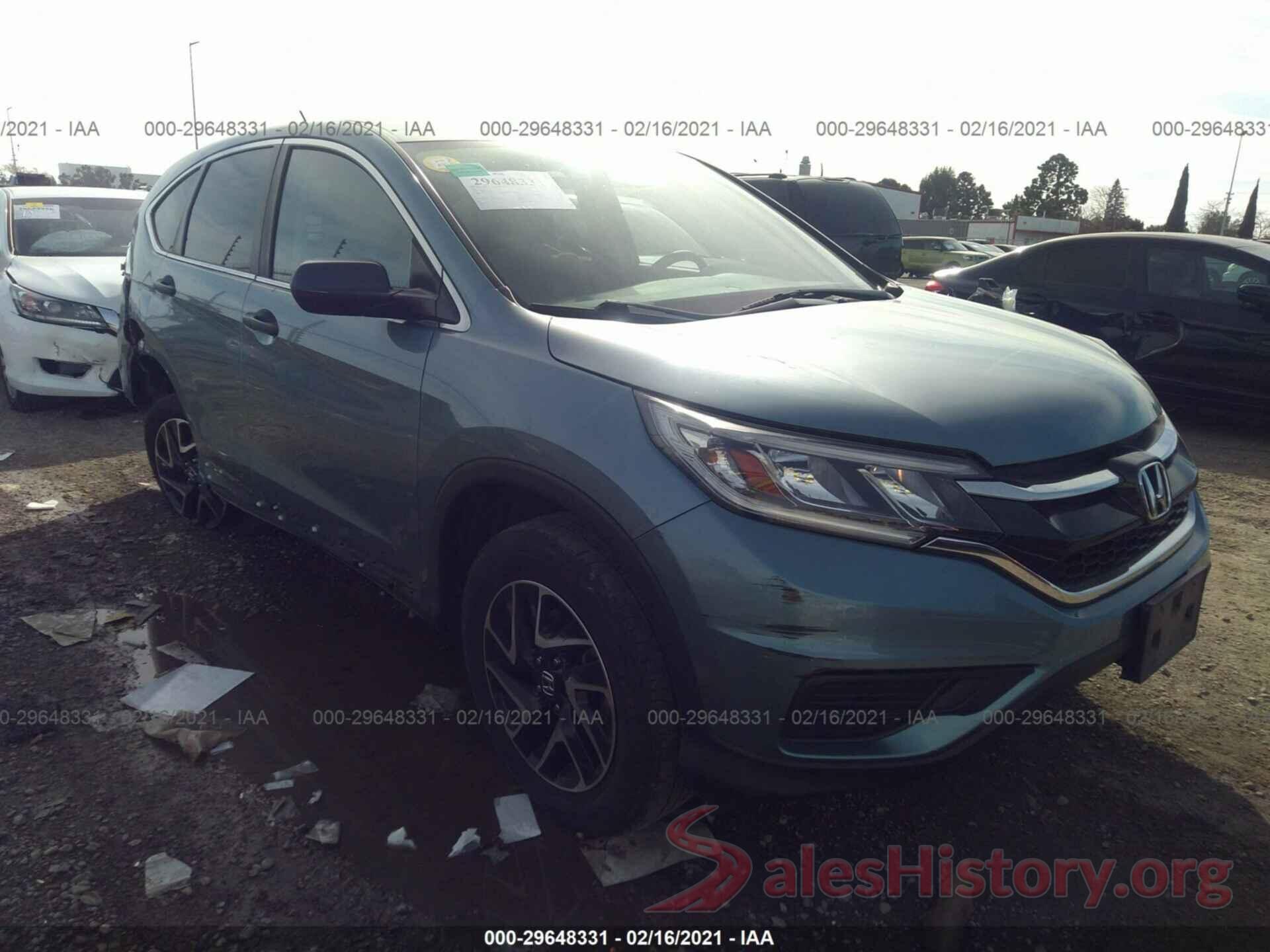 2HKRM3H48GH527320 2016 HONDA CR-V