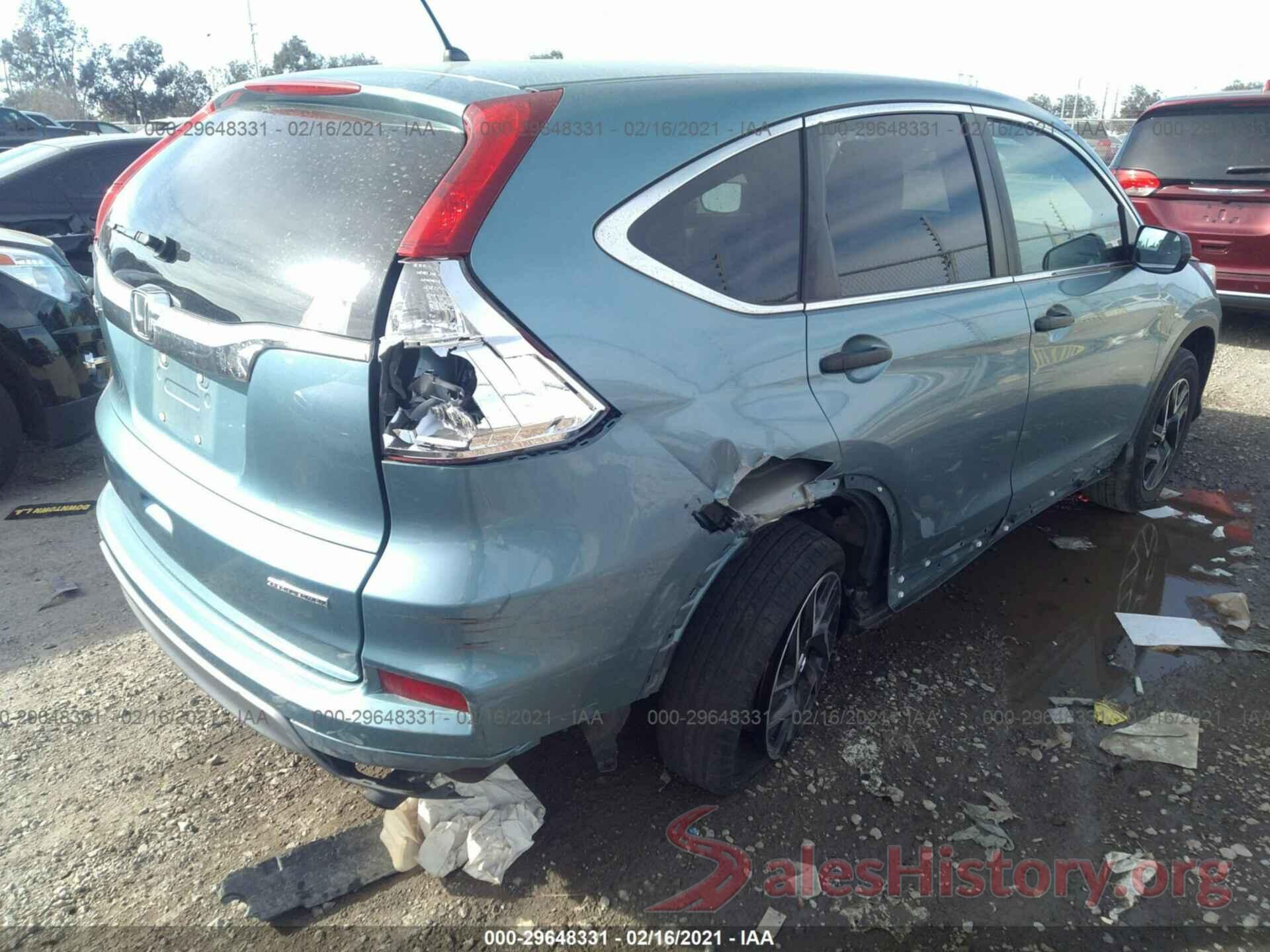 2HKRM3H48GH527320 2016 HONDA CR-V