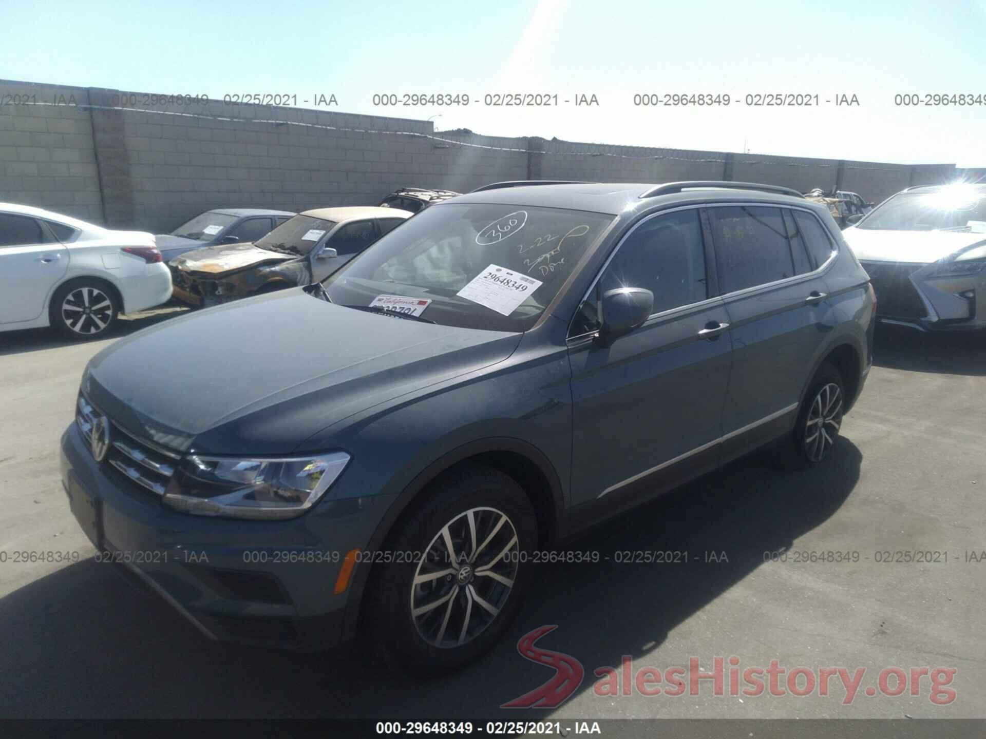 3VV3B7AXXLM144525 2020 VOLKSWAGEN TIGUAN