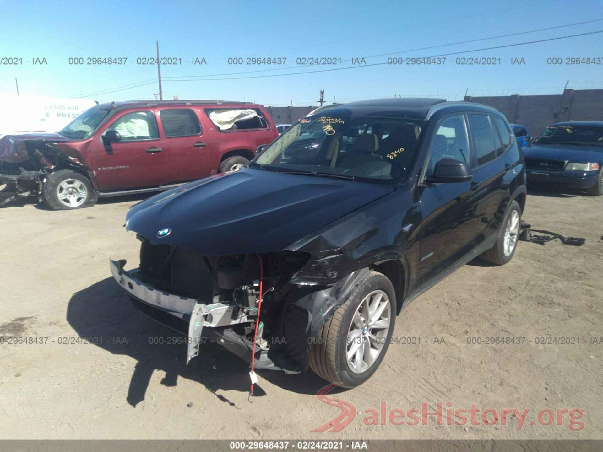 5UXWX9C58H0D96158 2017 BMW X3