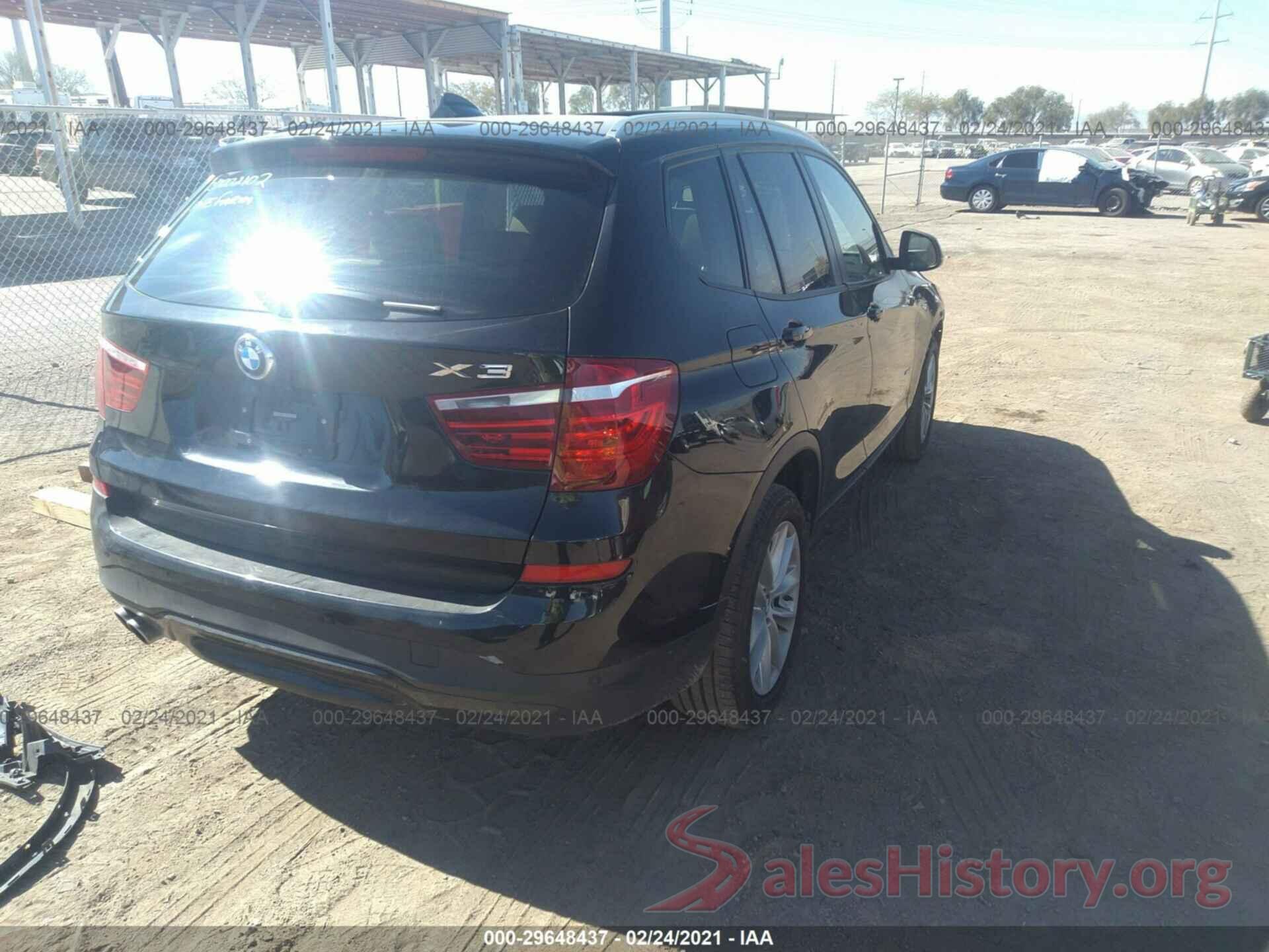 5UXWX9C58H0D96158 2017 BMW X3