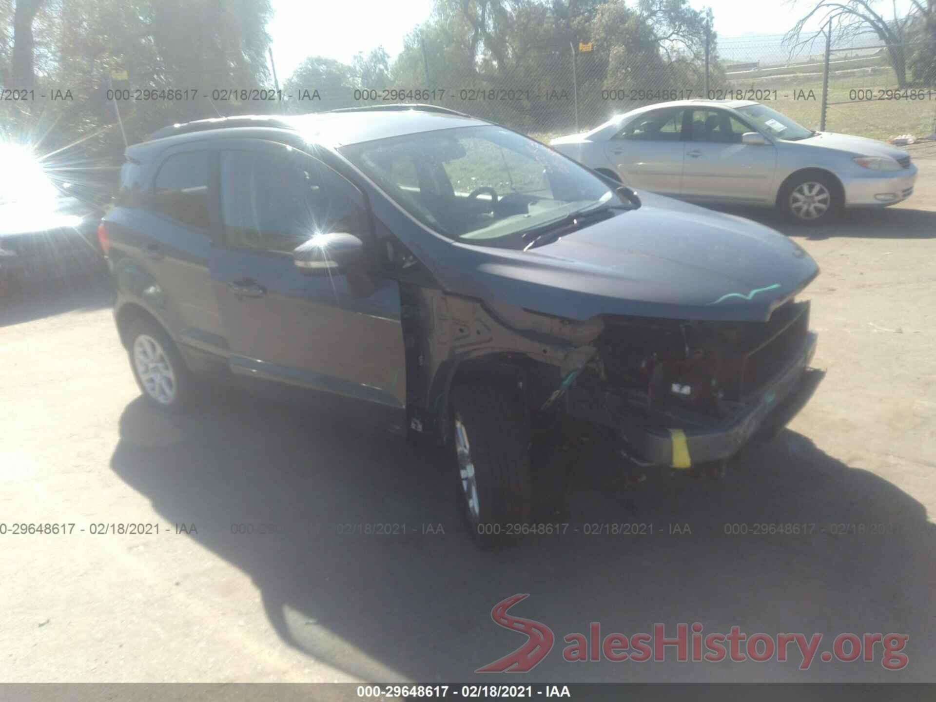 MAJ3S2GE7KC281533 2019 FORD ECOSPORT