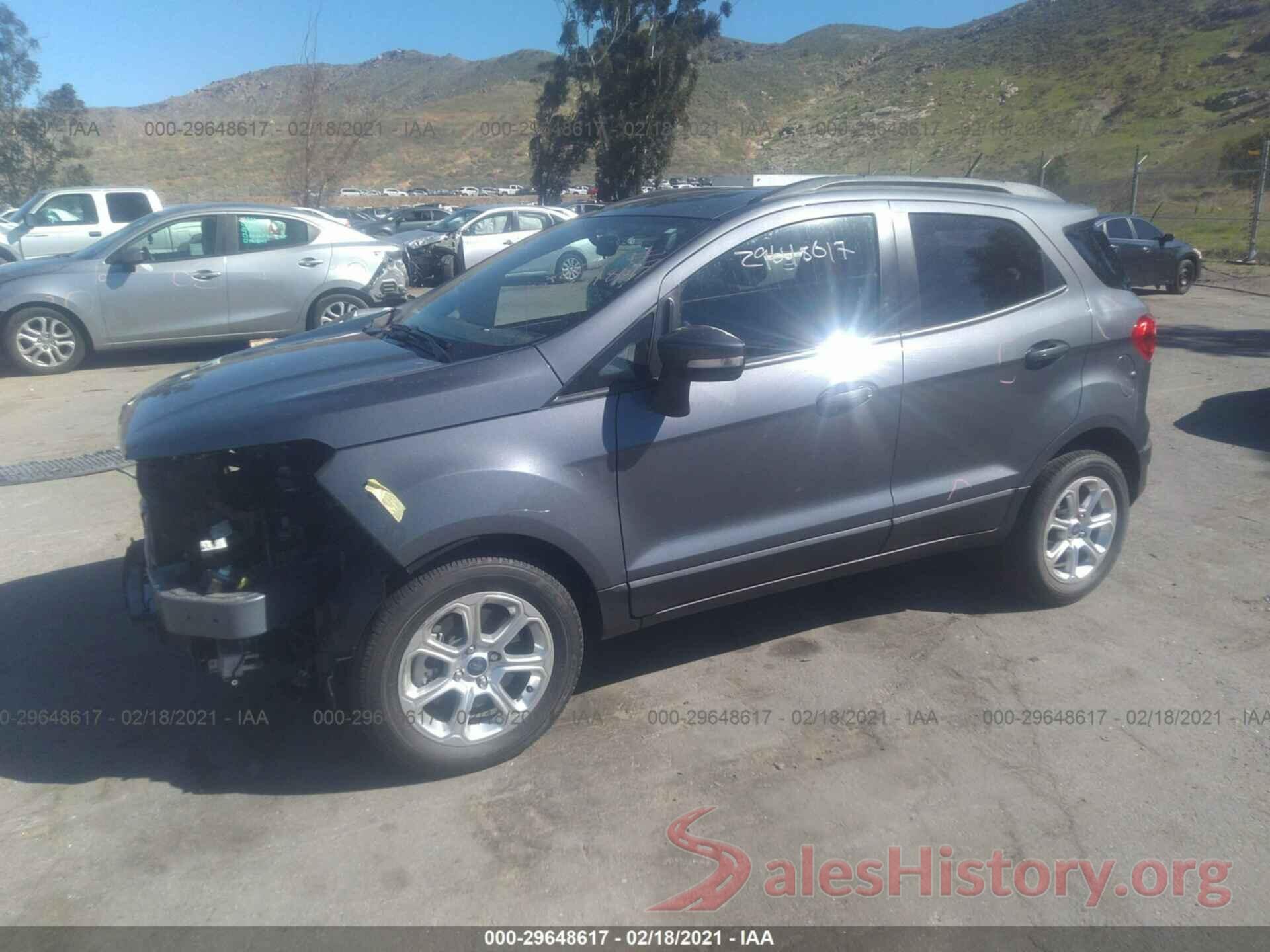 MAJ3S2GE7KC281533 2019 FORD ECOSPORT