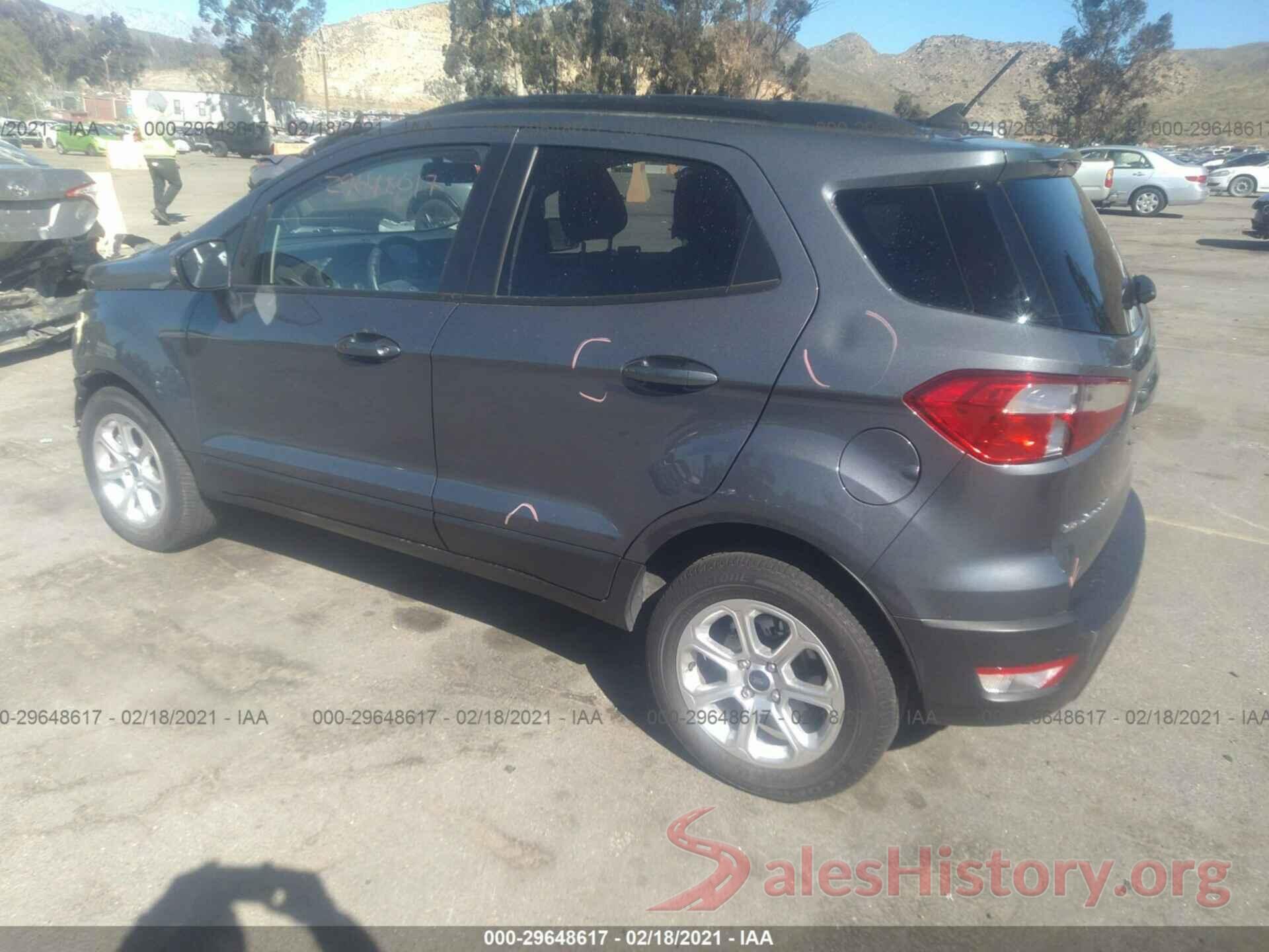 MAJ3S2GE7KC281533 2019 FORD ECOSPORT