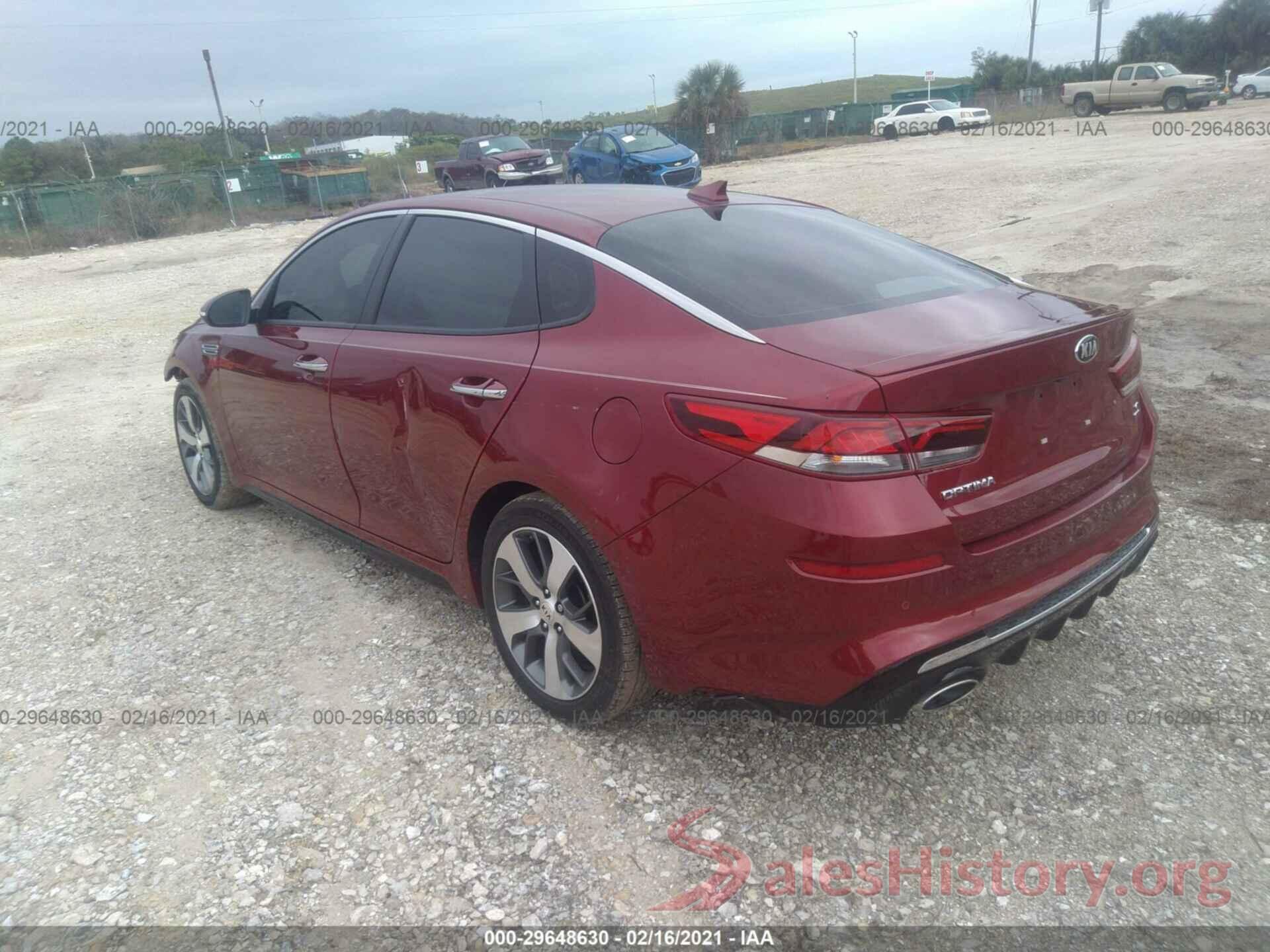 5XXGT4L33KG358858 2019 KIA OPTIMA