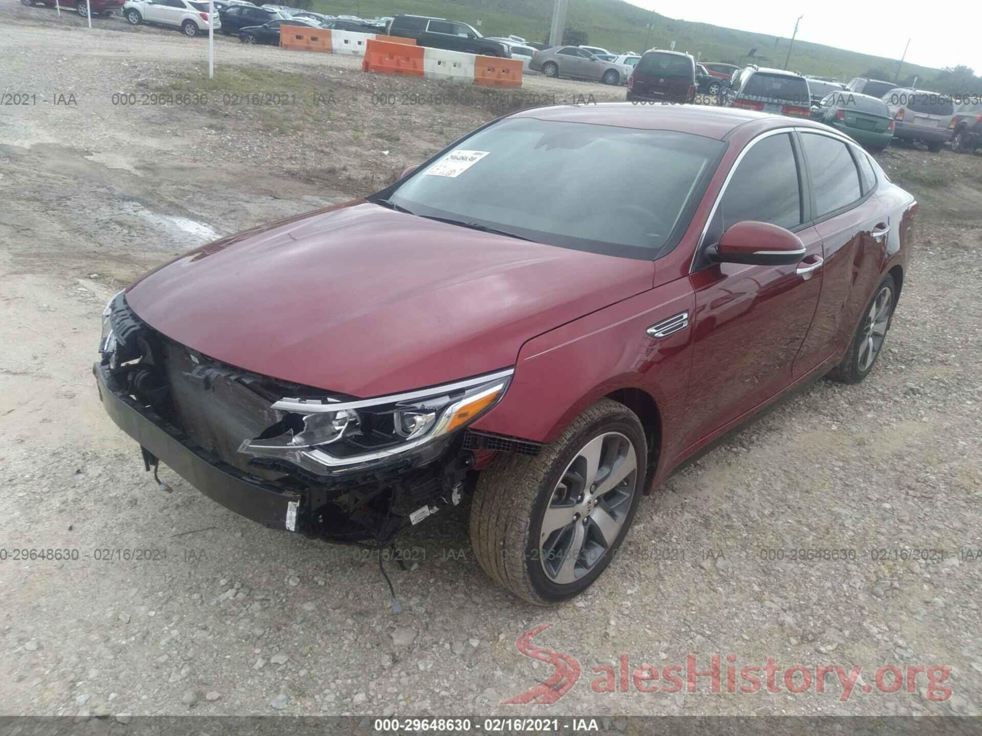 5XXGT4L33KG358858 2019 KIA OPTIMA