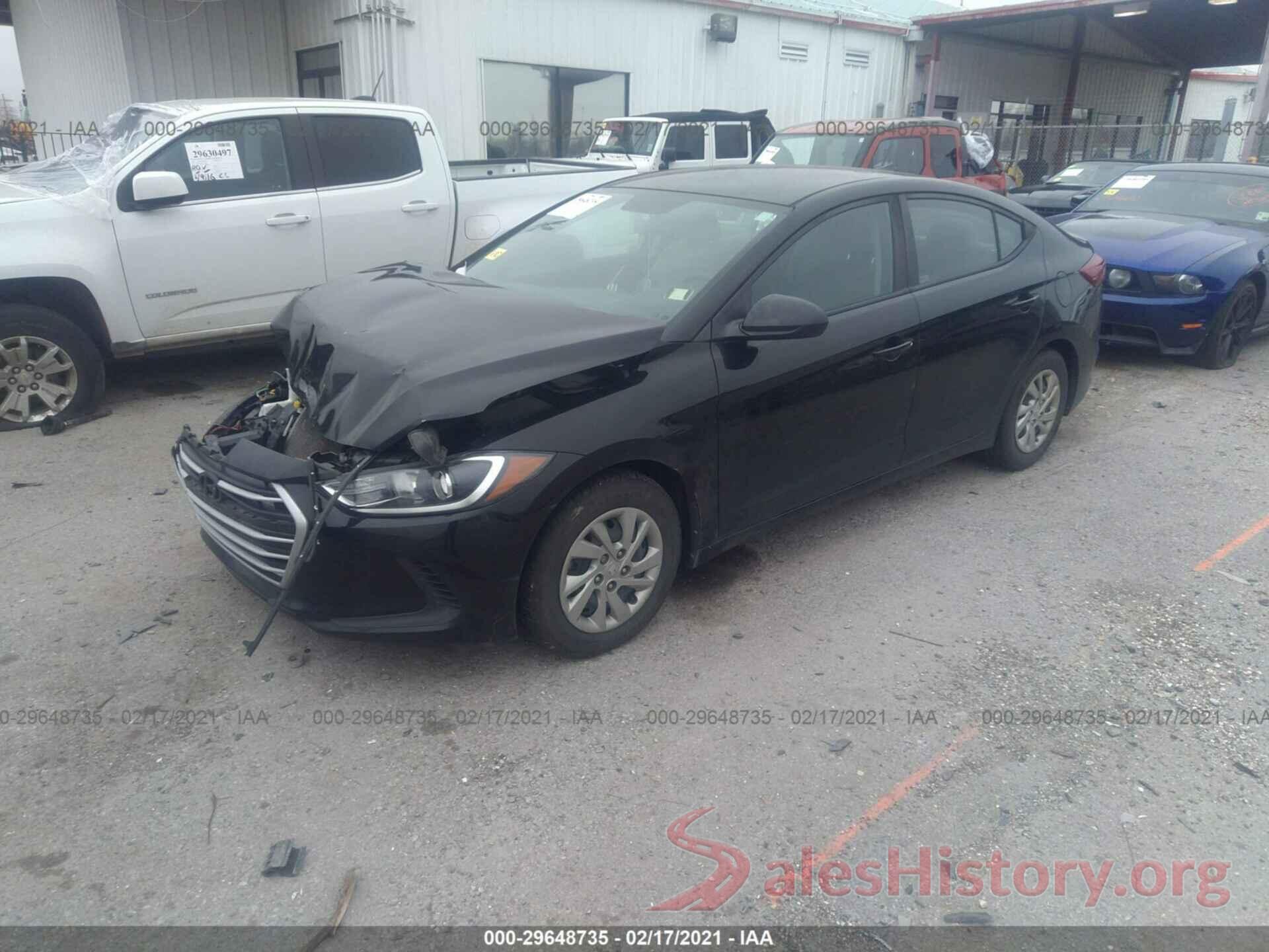 KMHD74LF6HU367750 2017 HYUNDAI ELANTRA