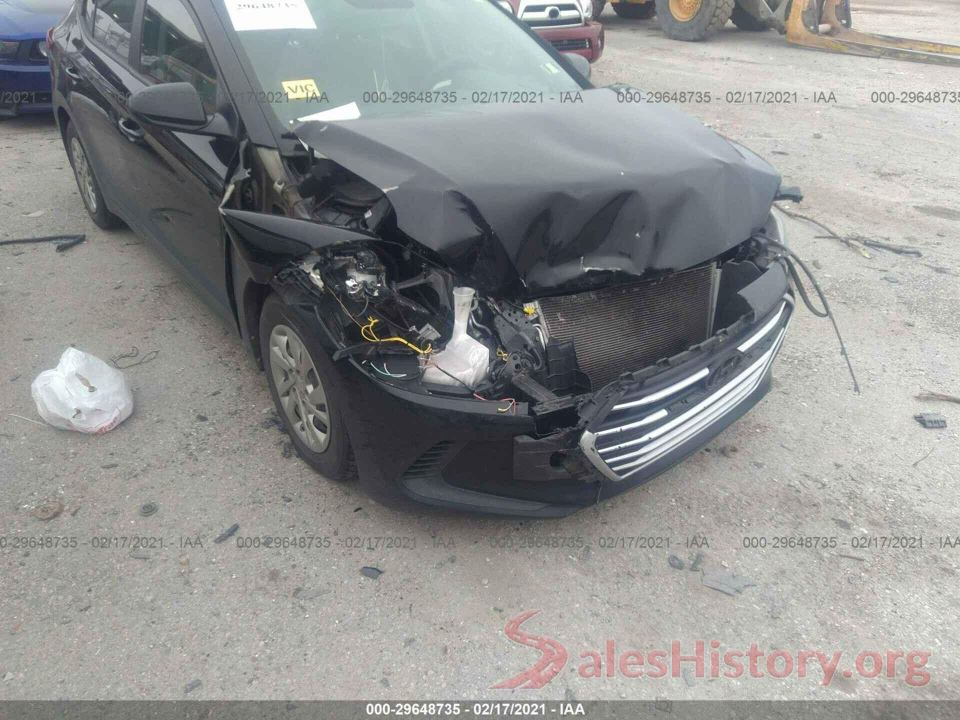 KMHD74LF6HU367750 2017 HYUNDAI ELANTRA