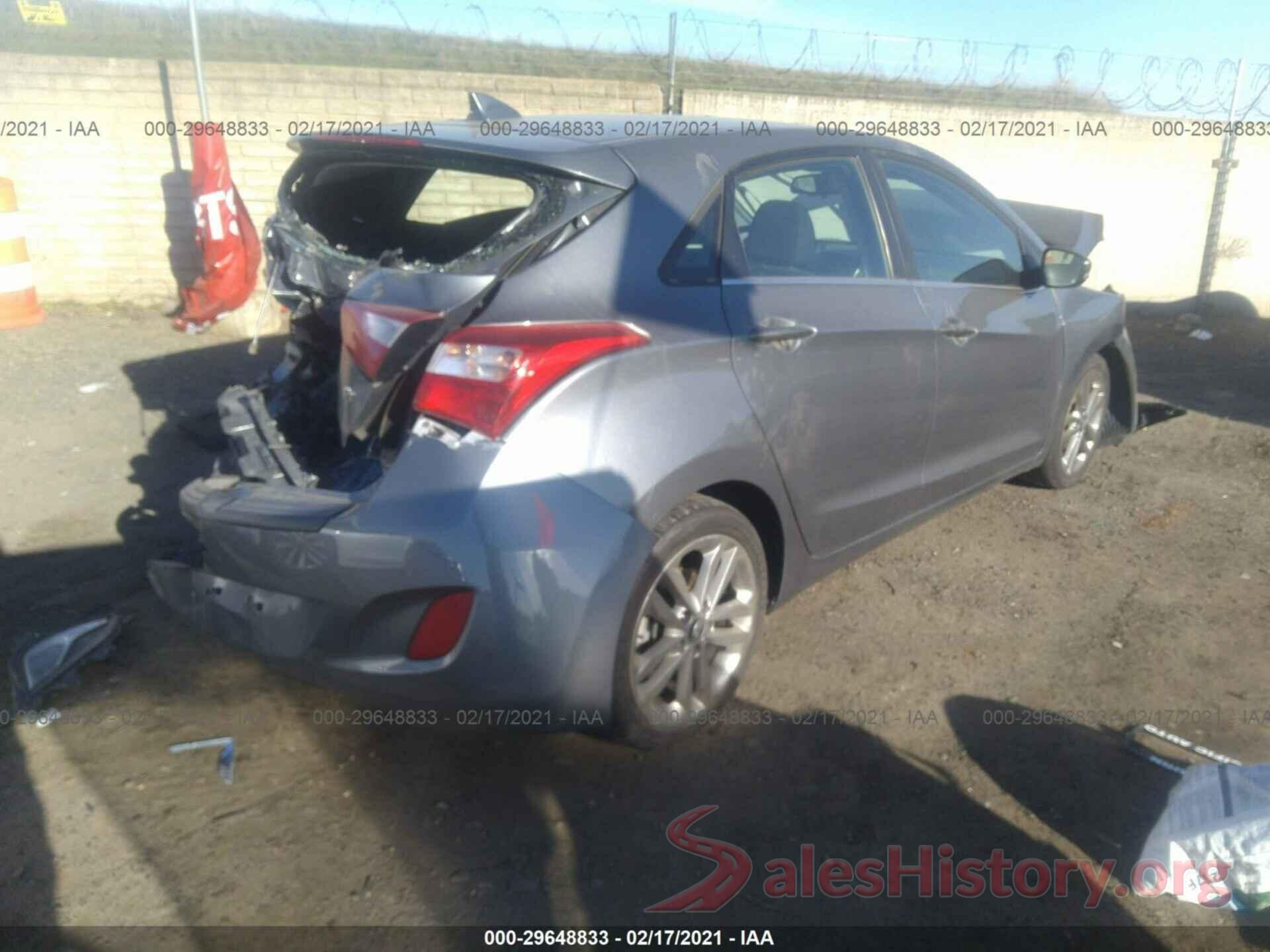 KMHD35LH8GU316882 2016 HYUNDAI ELANTRA GT