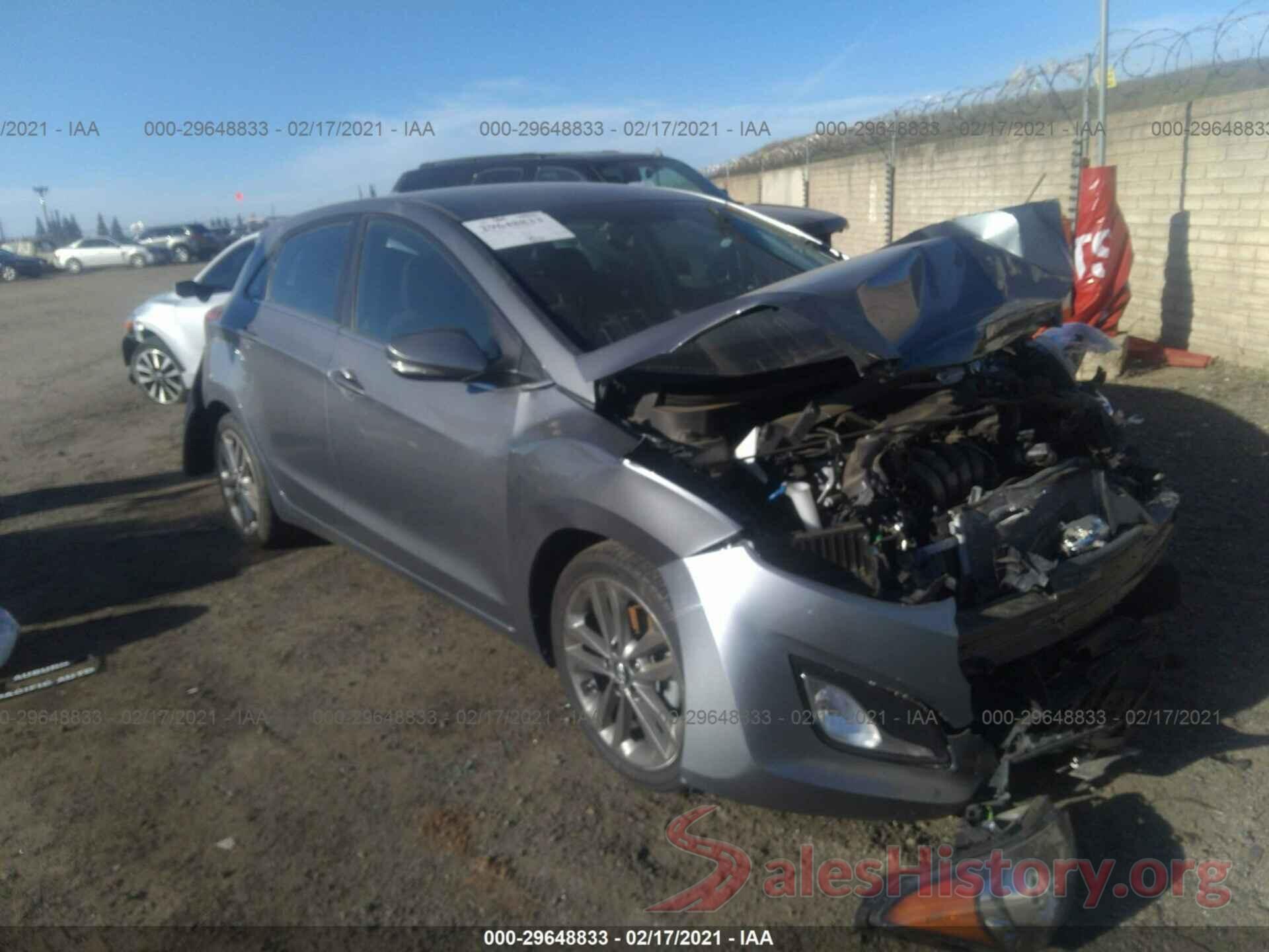 KMHD35LH8GU316882 2016 HYUNDAI ELANTRA GT