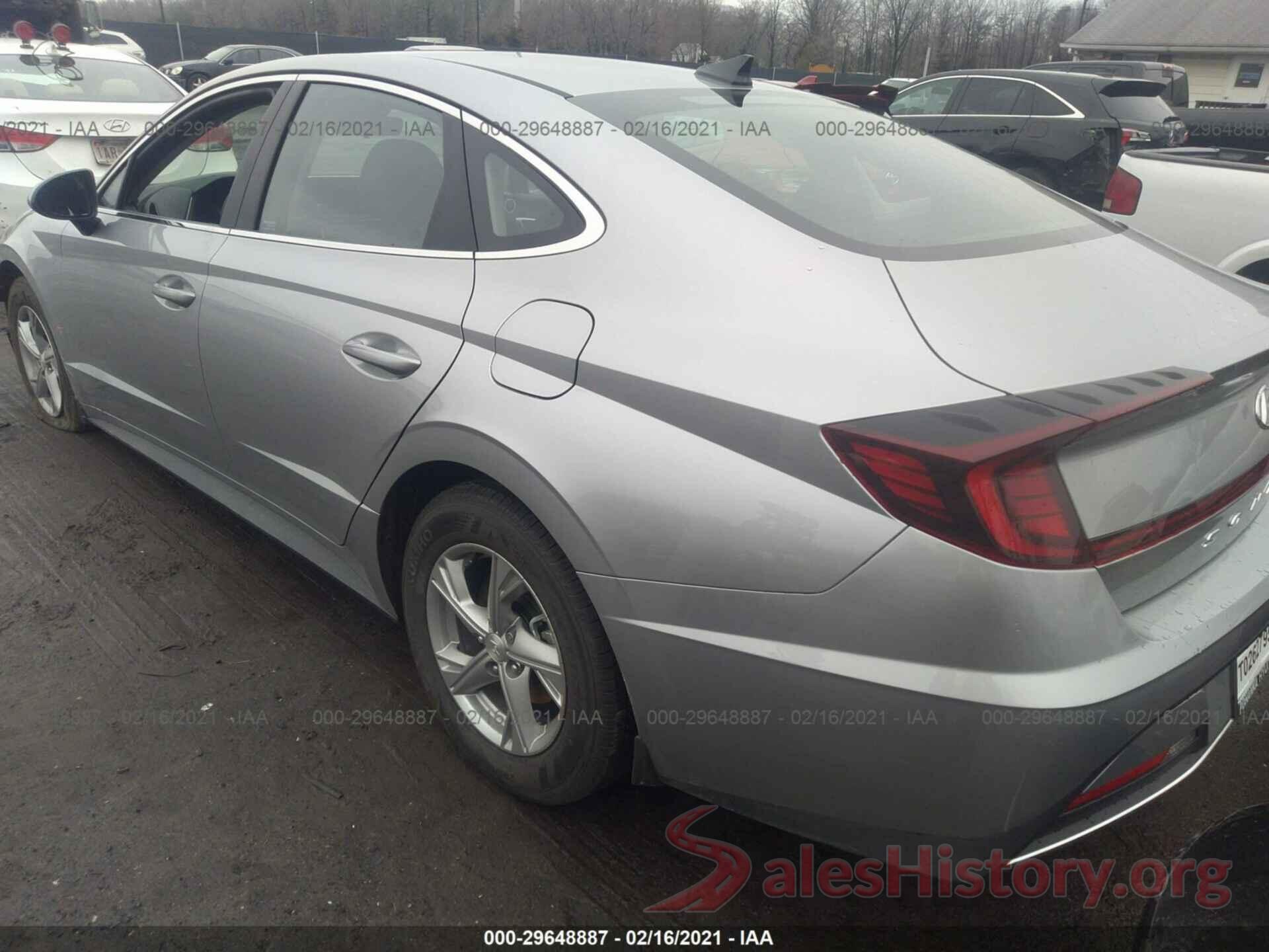 5NPEG4JA4MH085529 2021 HYUNDAI SONATA