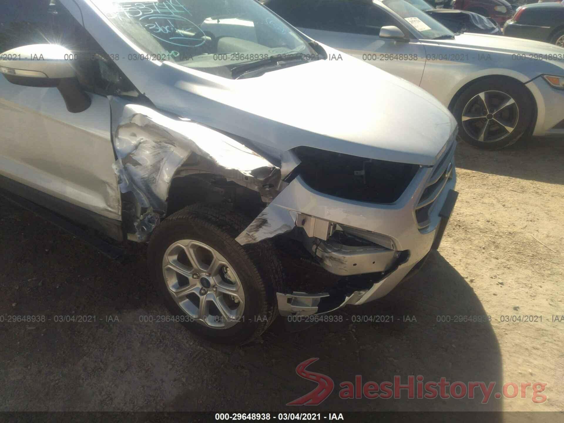 MAJ3S2GE1LC392077 2020 FORD ECOSPORT