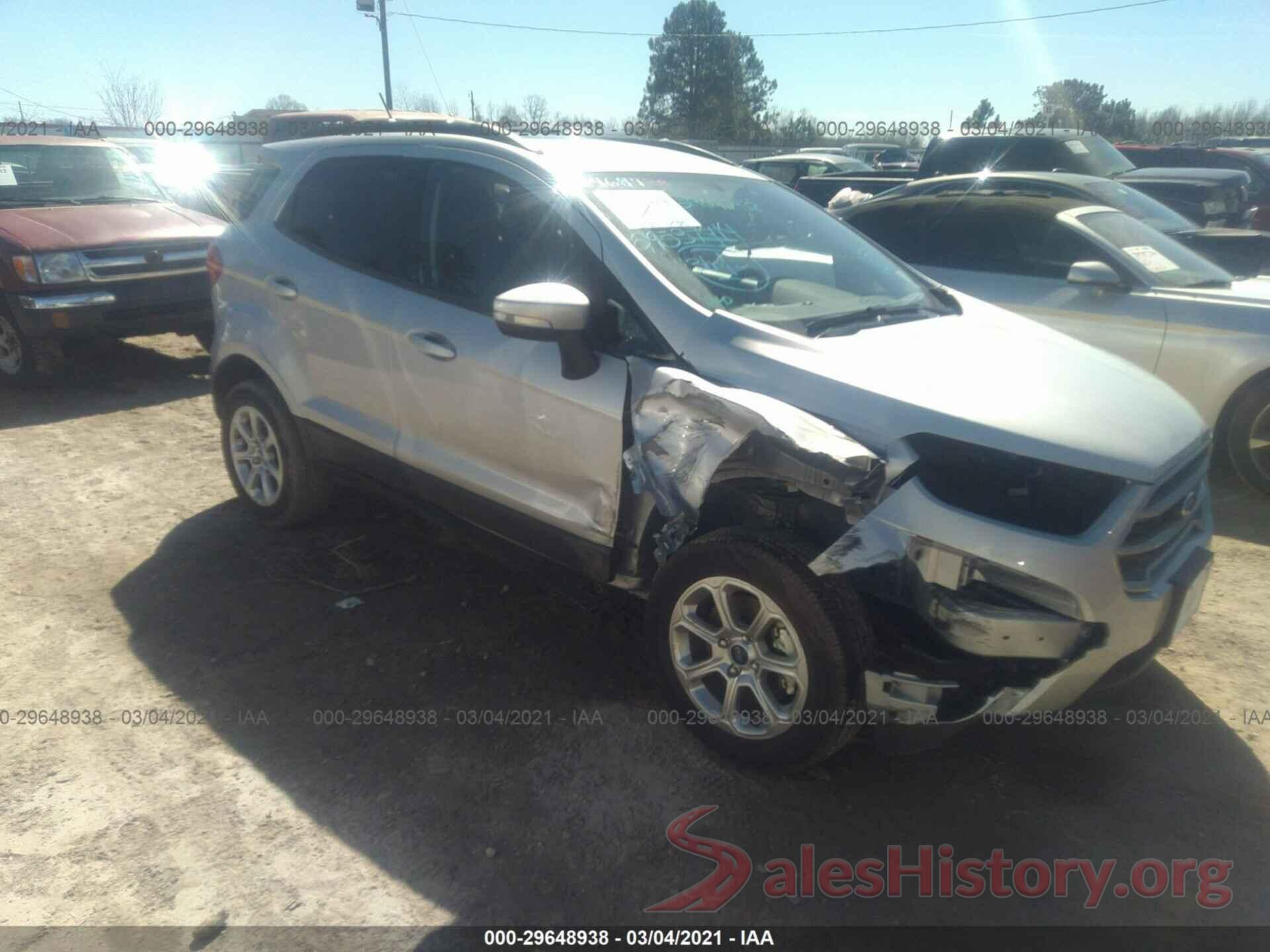 MAJ3S2GE1LC392077 2020 FORD ECOSPORT