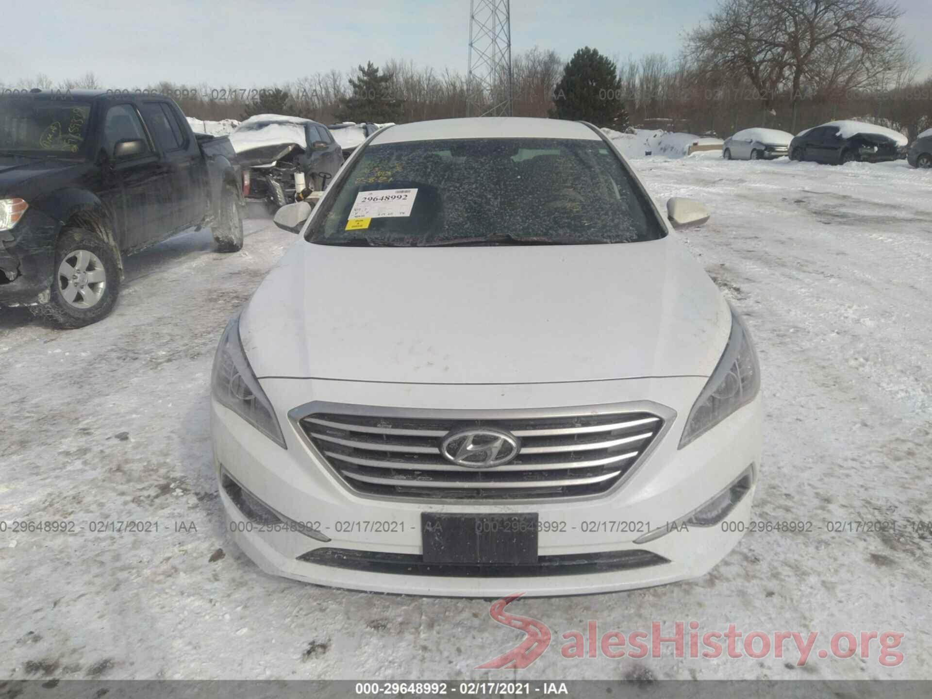 5NPE24AF5HH560041 2017 HYUNDAI SONATA