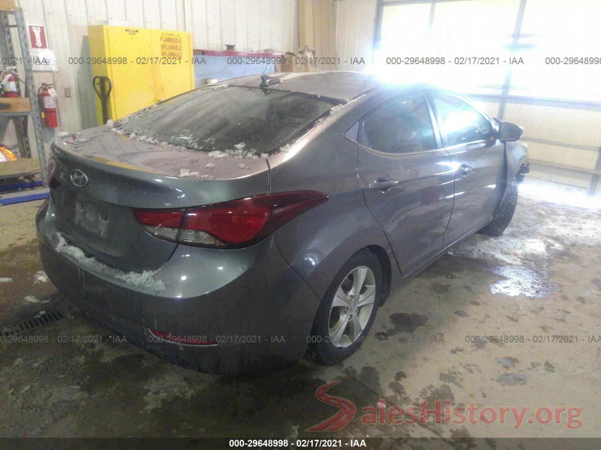 KMHDH4AE9GU608450 2016 HYUNDAI ELANTRA