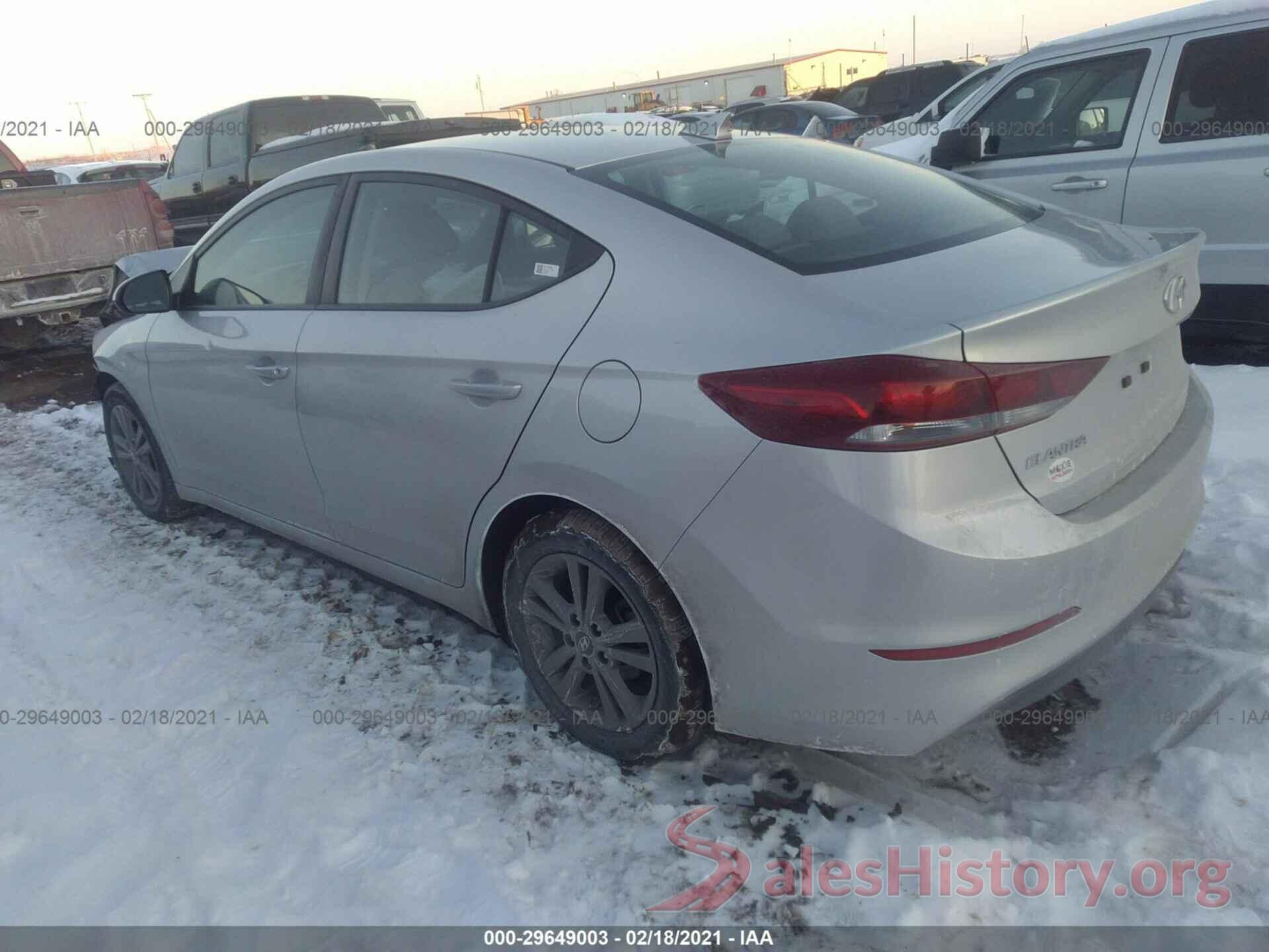 5NPD84LF9JH345601 2018 HYUNDAI ELANTRA