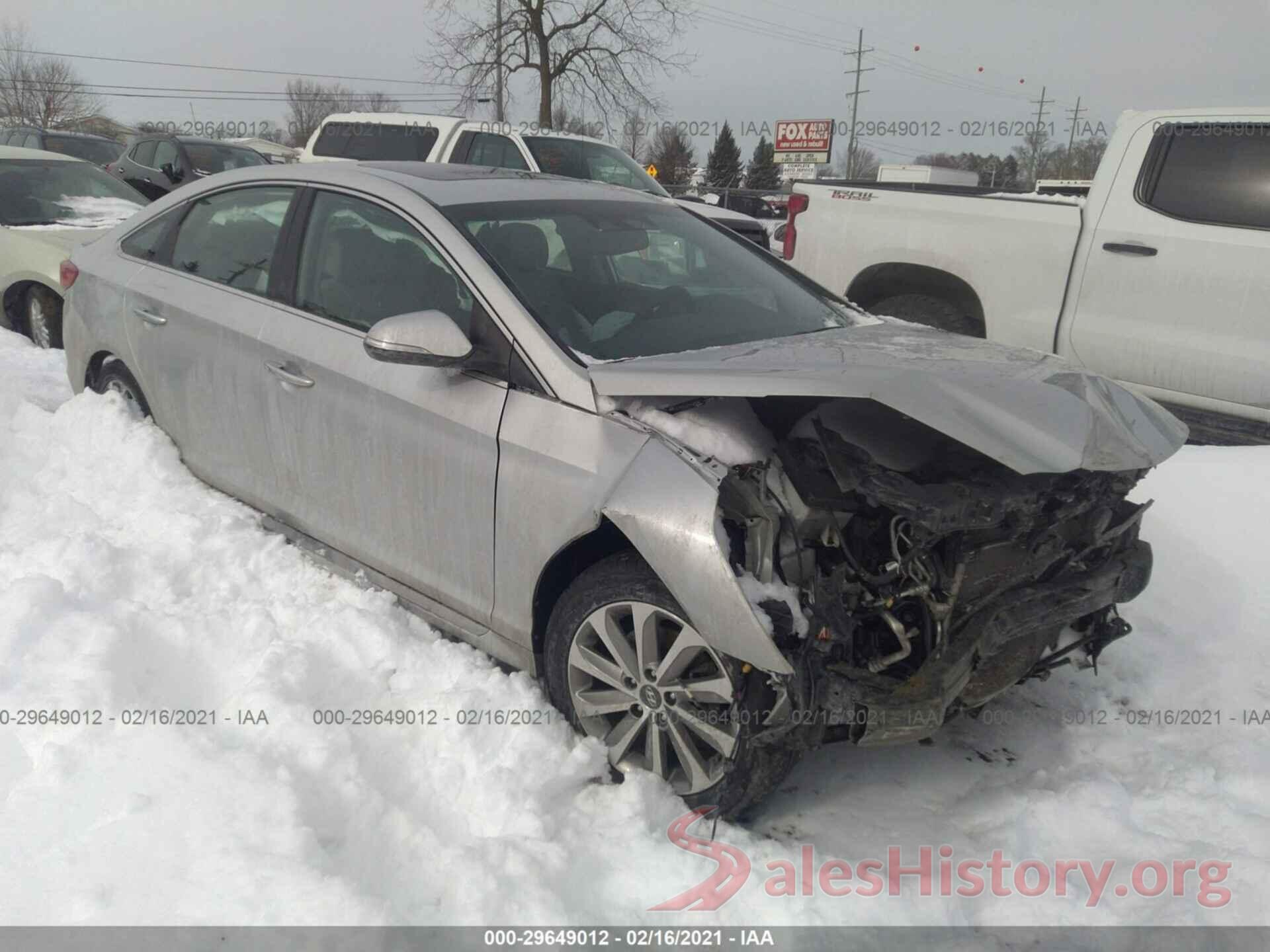 5NPE34AF3GH346760 2016 HYUNDAI SONATA