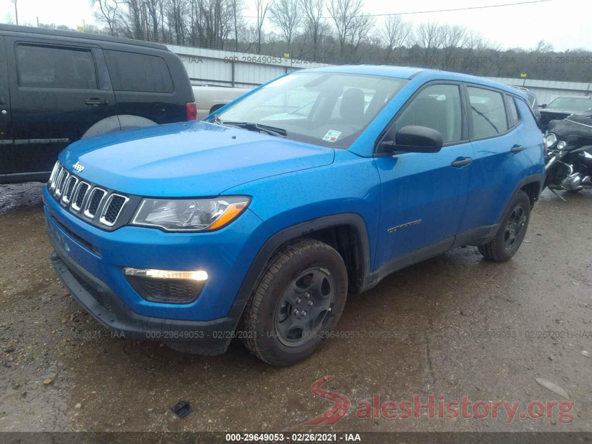 3C4NJCAB8MT542735 2021 JEEP COMPASS