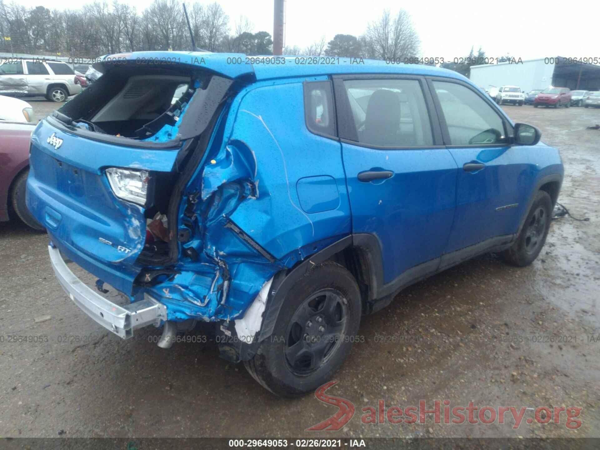 3C4NJCAB8MT542735 2021 JEEP COMPASS