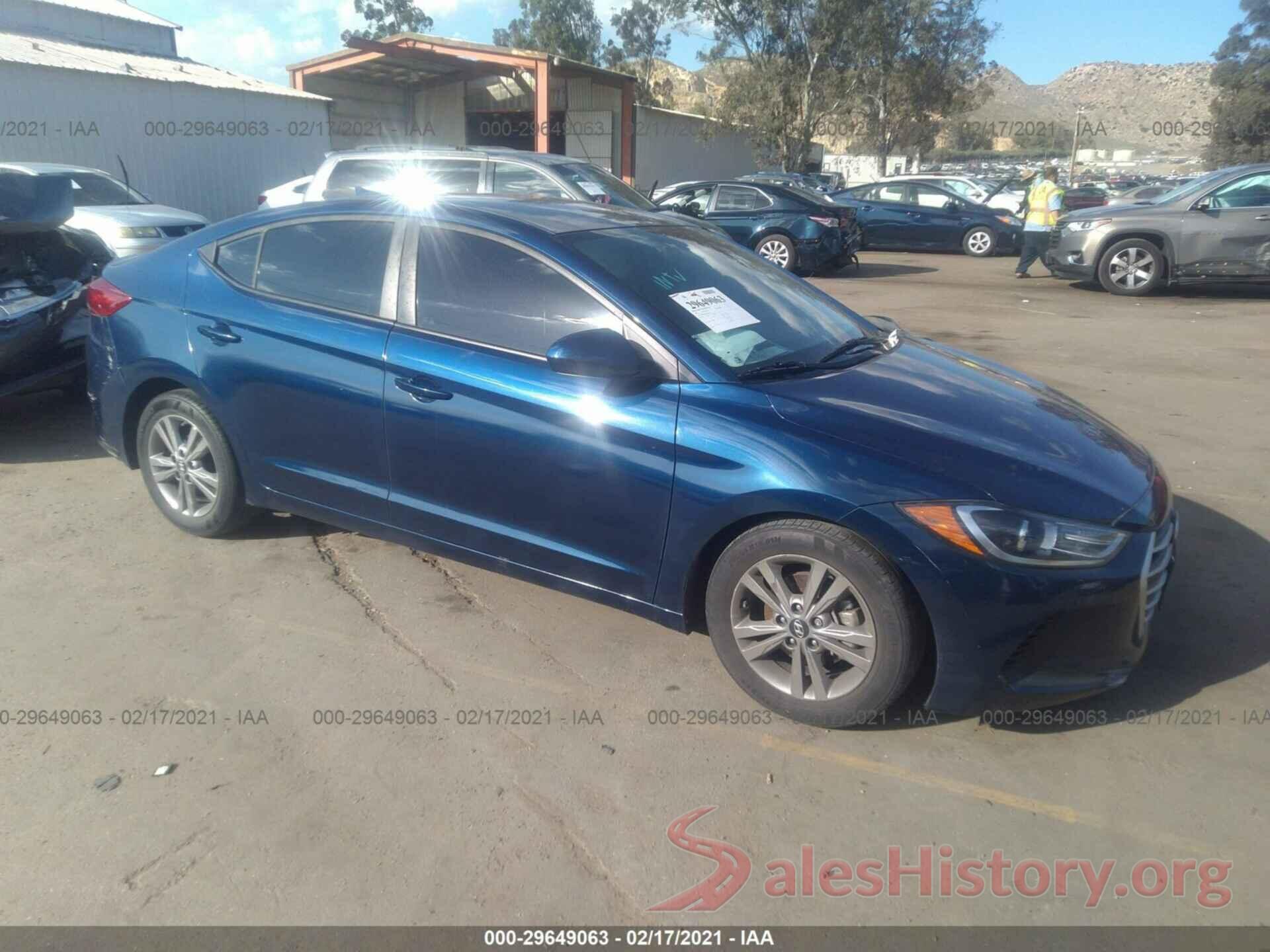 5NPD84LF4HH138639 2017 HYUNDAI ELANTRA