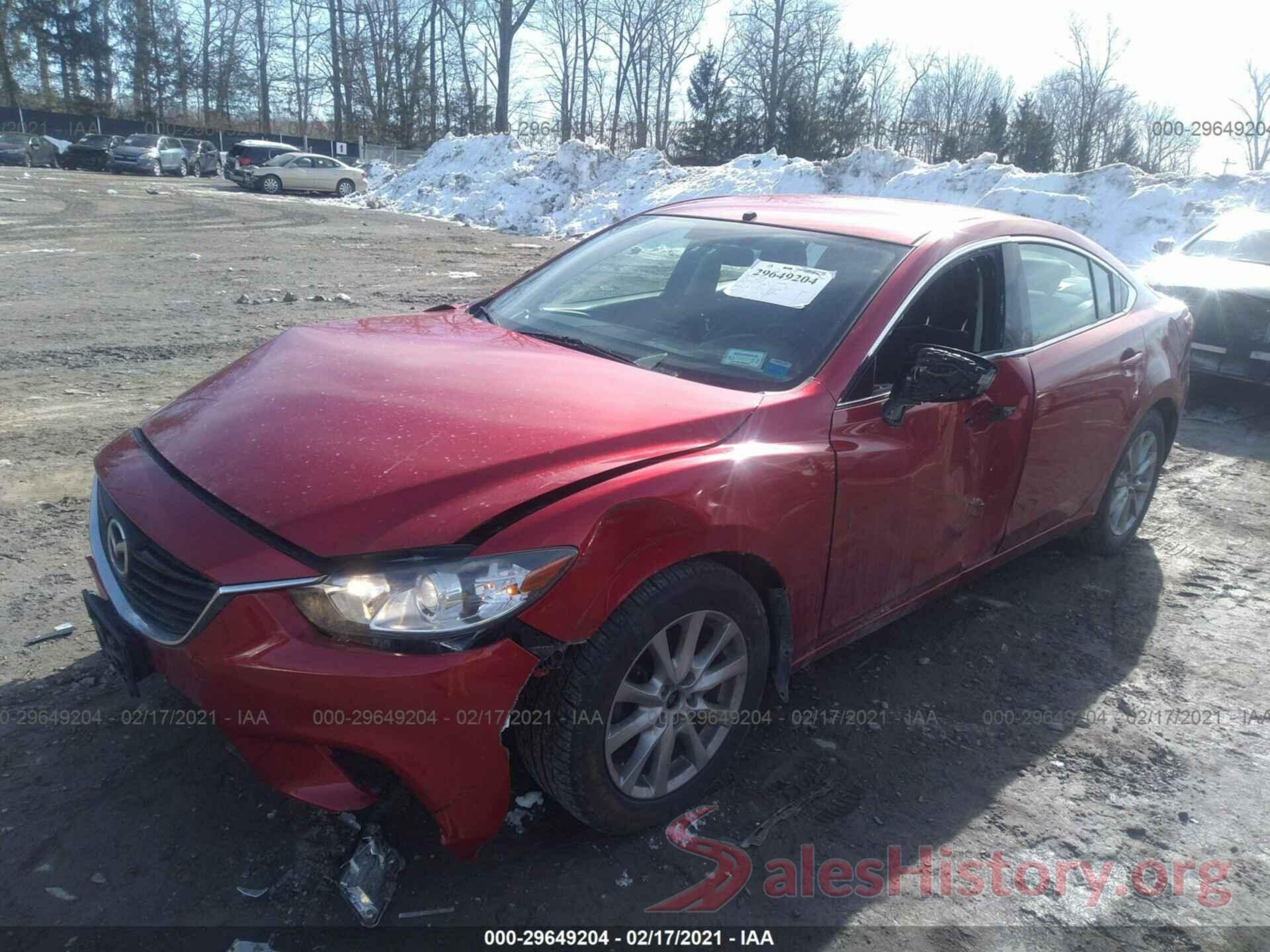 JM1GJ1U55G1400809 2016 MAZDA MAZDA6