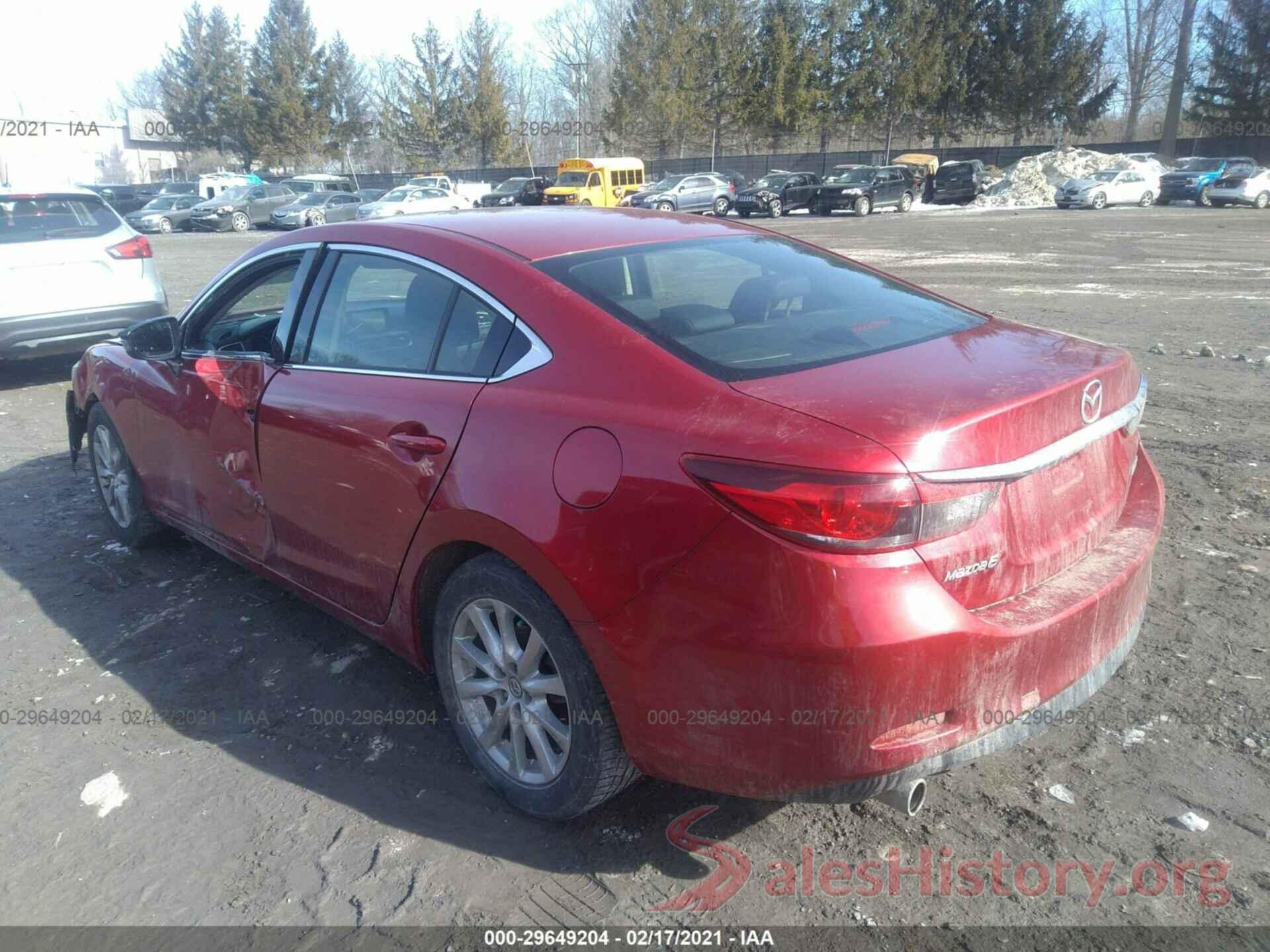 JM1GJ1U55G1400809 2016 MAZDA MAZDA6