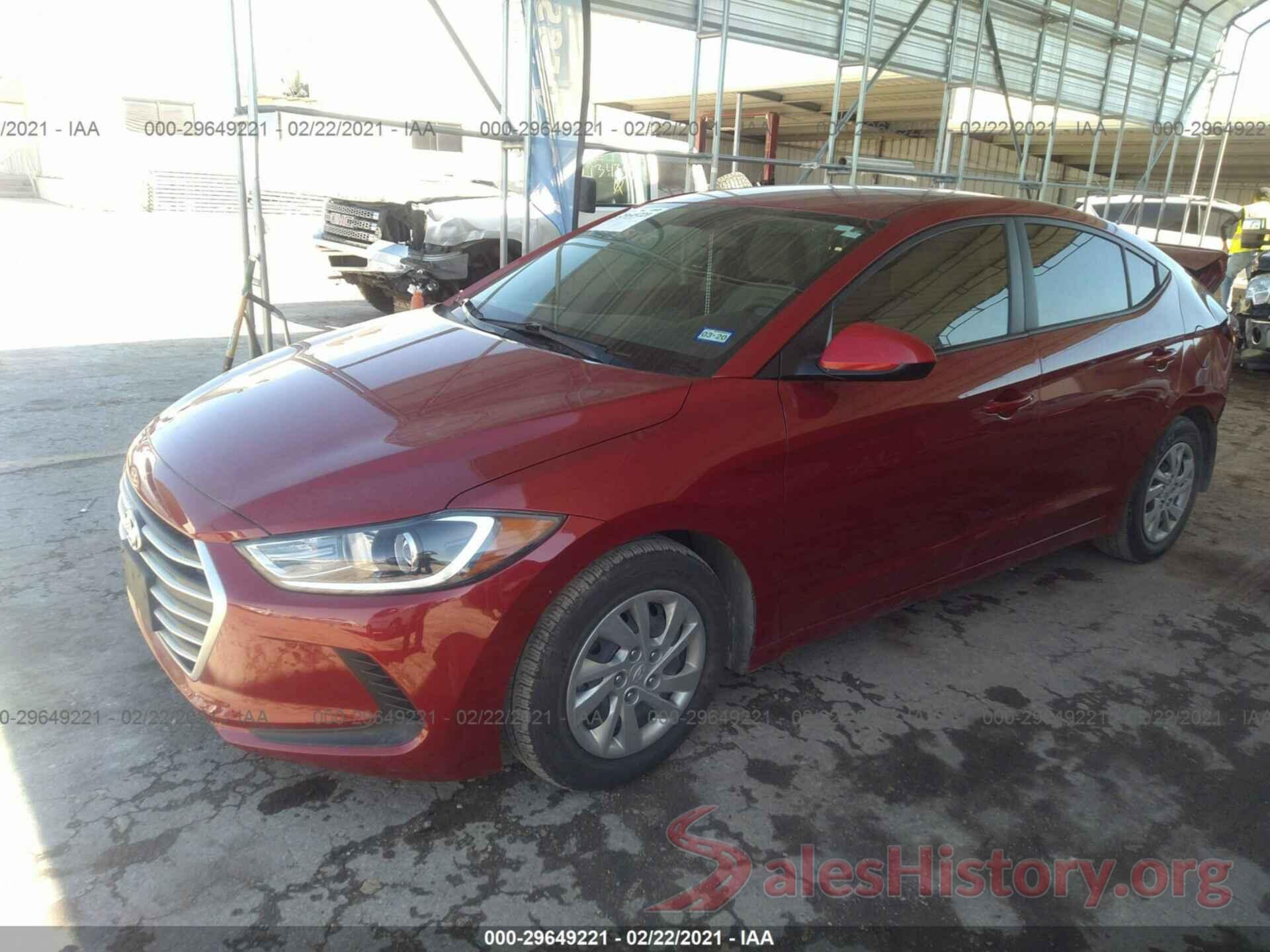 KMHD74LF0HU318723 2017 HYUNDAI ELANTRA