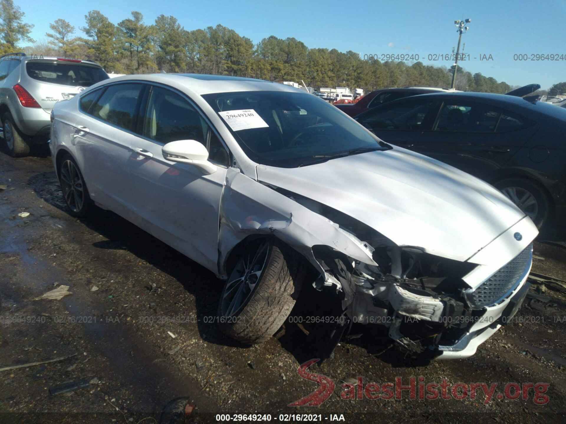 3FA6P0K91KR260112 2019 FORD FUSION