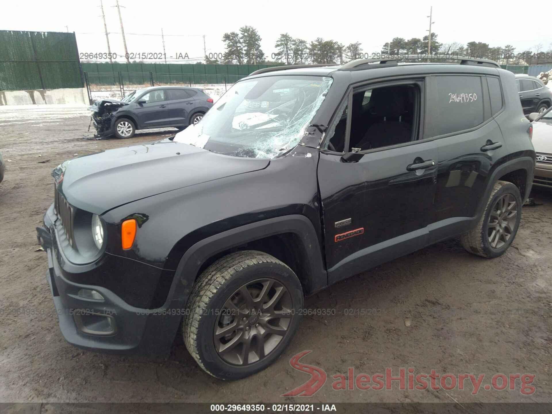 ZACCJBBT5GPC88714 2016 JEEP RENEGADE