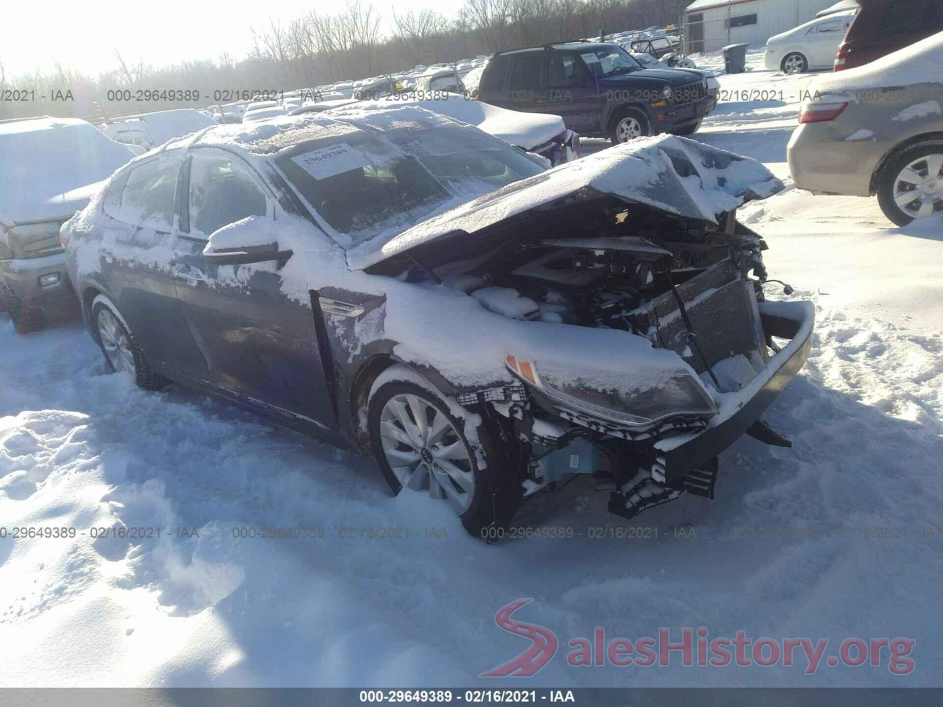 5XXGU4L36HG143805 2017 KIA OPTIMA