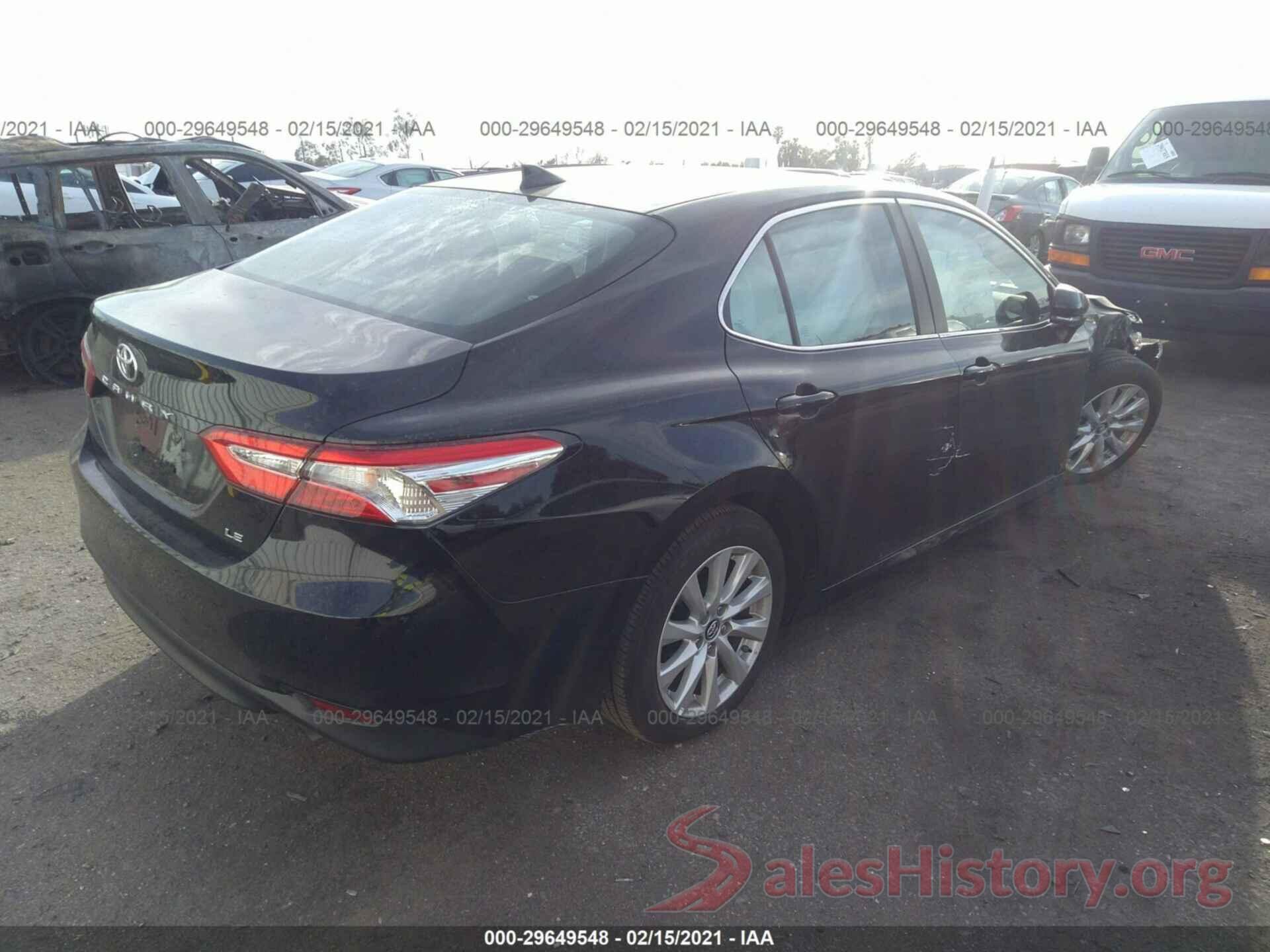 4T1B11HKXKU820594 2019 TOYOTA CAMRY