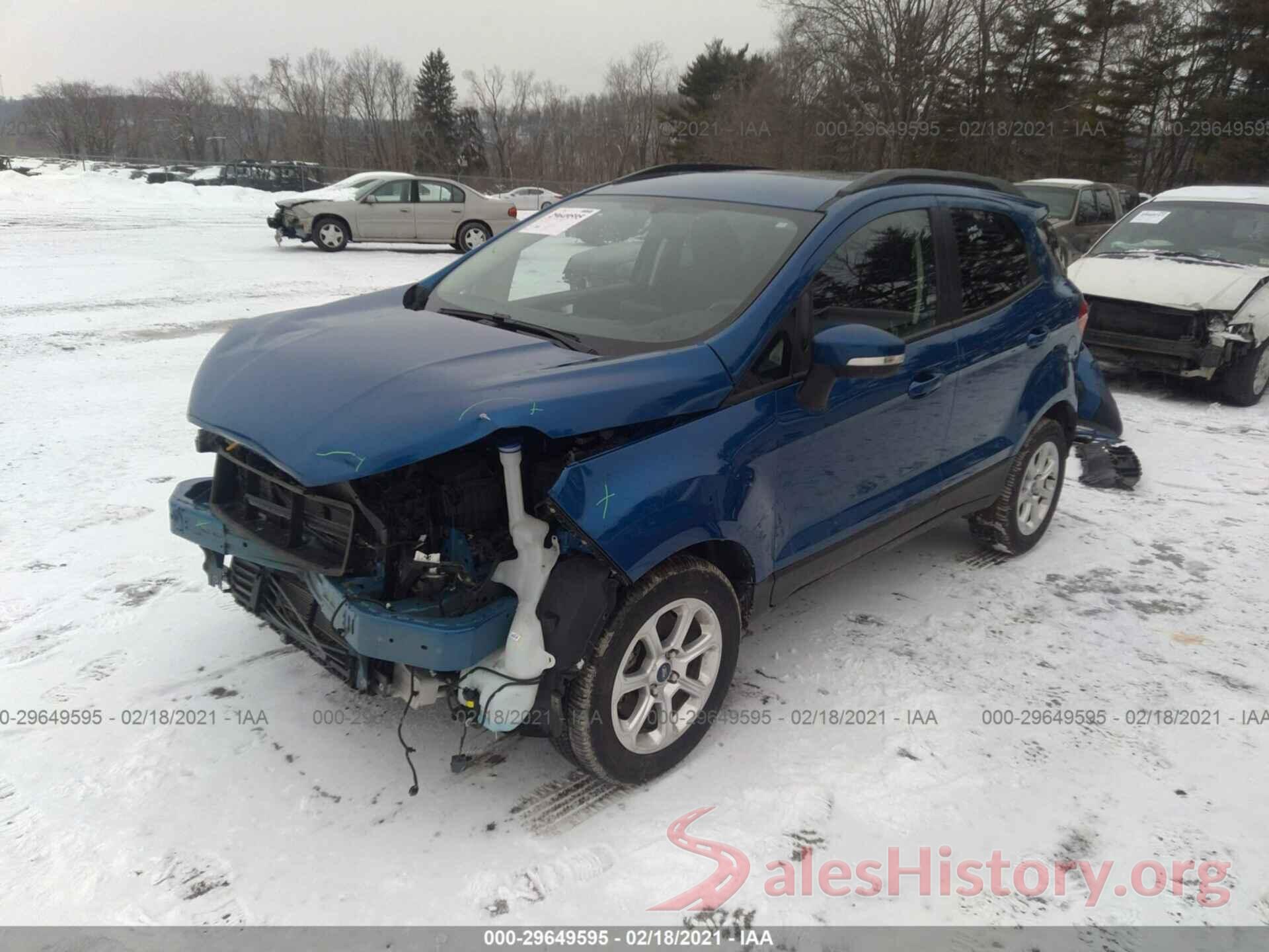 MAJ3S2GE0KC302108 2019 FORD ECOSPORT