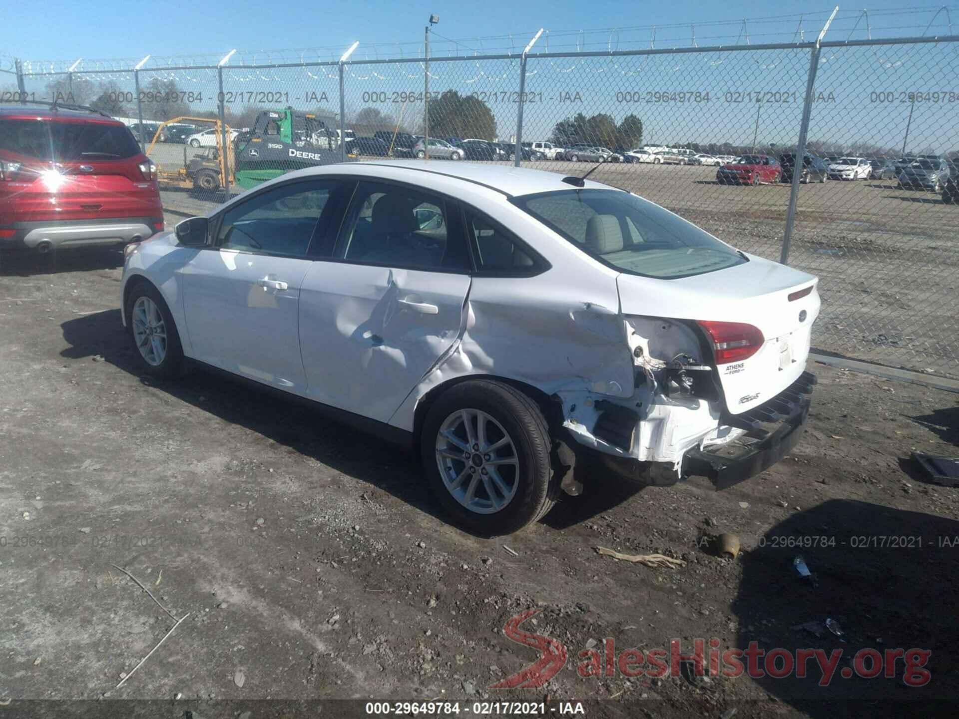 1FADP3F2XHL336925 2017 FORD FOCUS