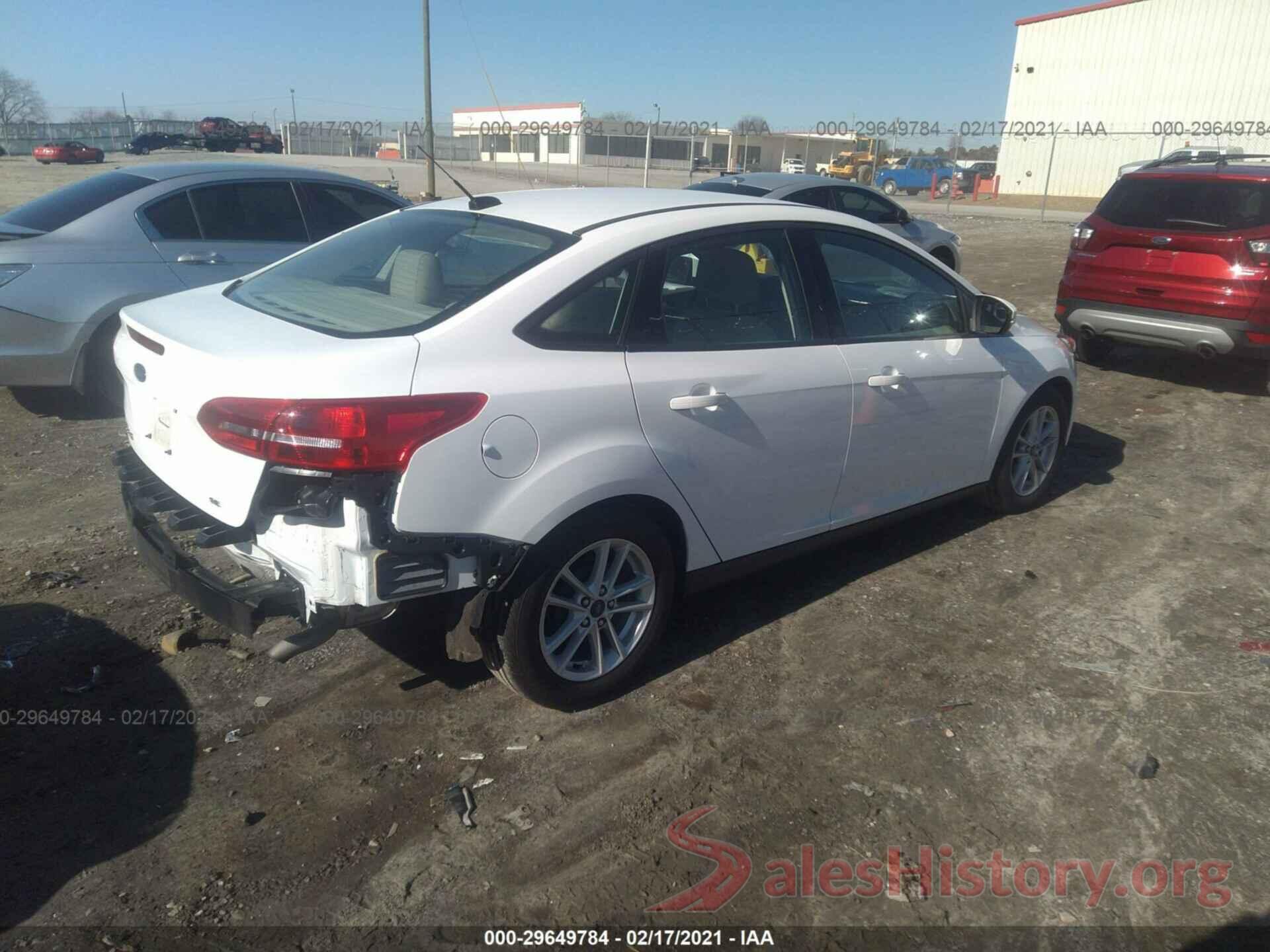 1FADP3F2XHL336925 2017 FORD FOCUS