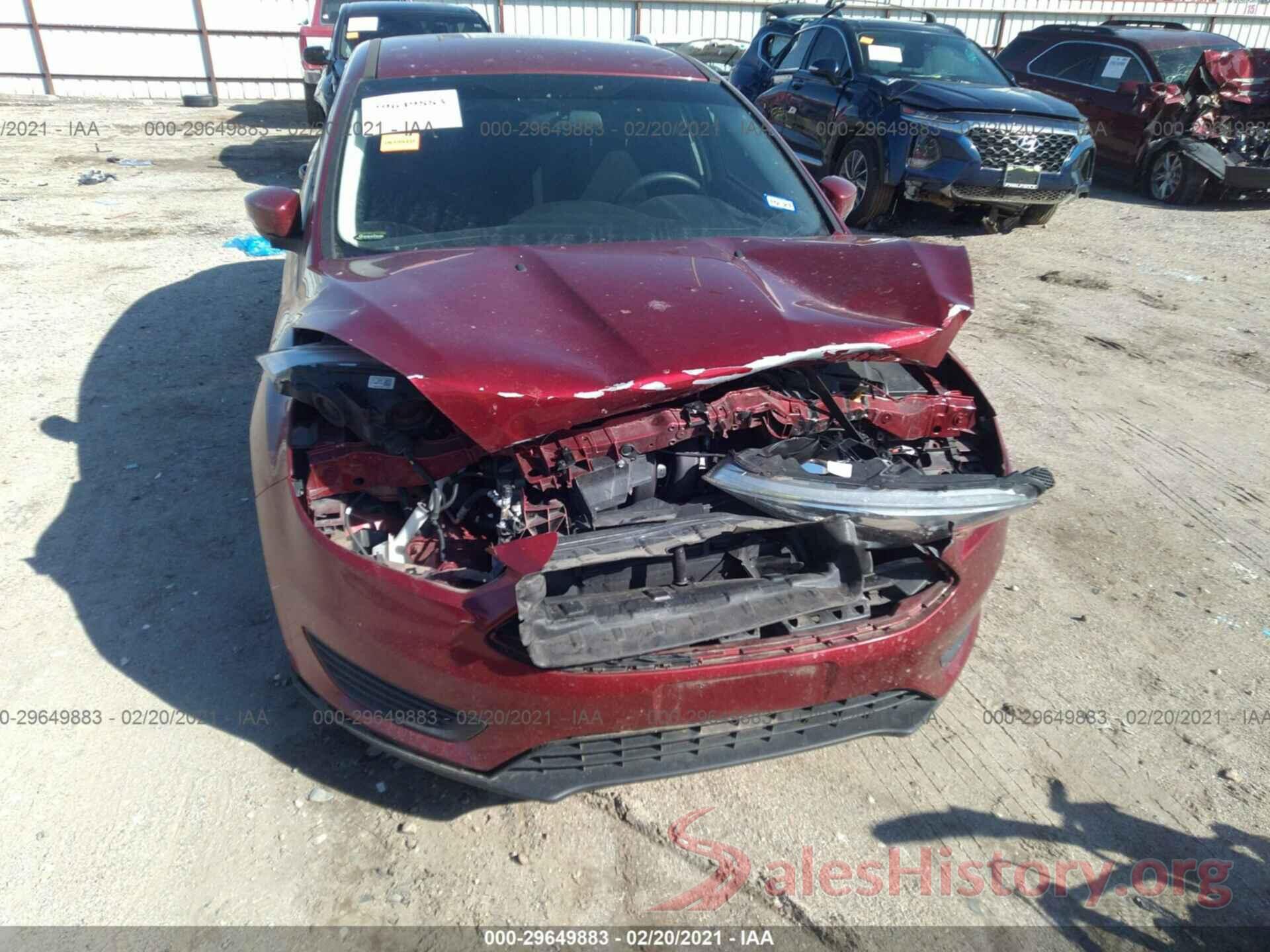 1FADP3F22HL253957 2017 FORD FOCUS