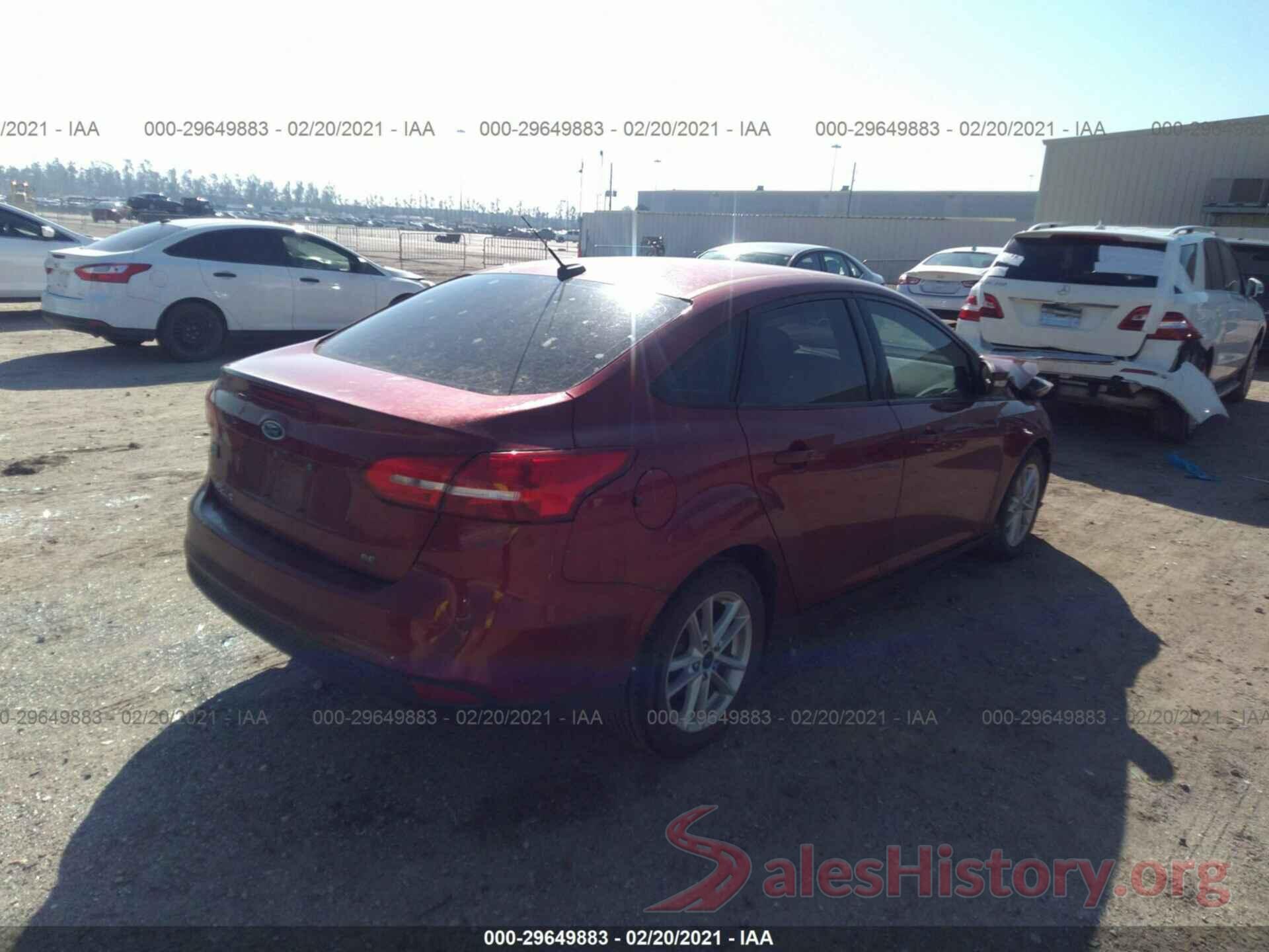 1FADP3F22HL253957 2017 FORD FOCUS