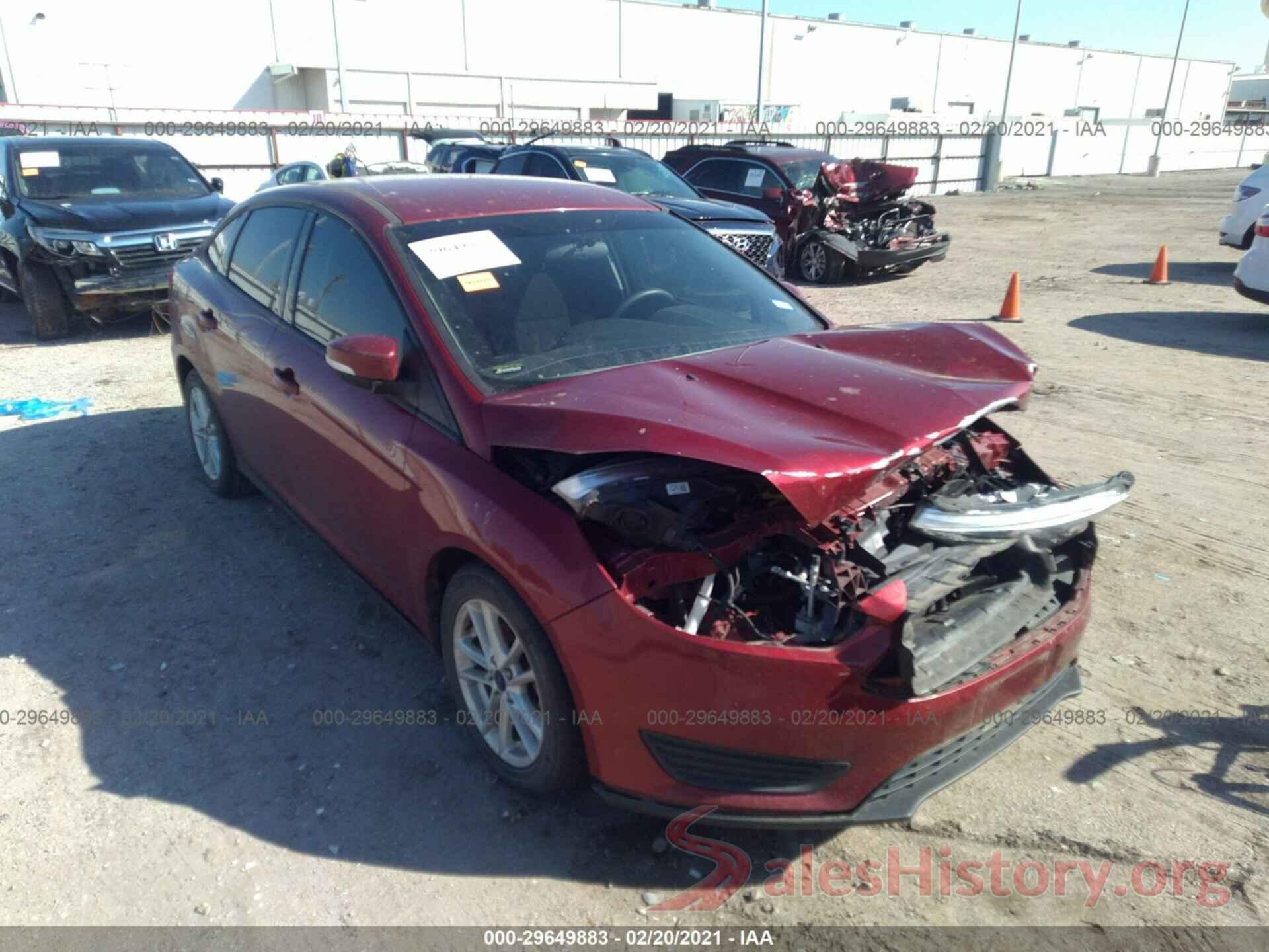 1FADP3F22HL253957 2017 FORD FOCUS