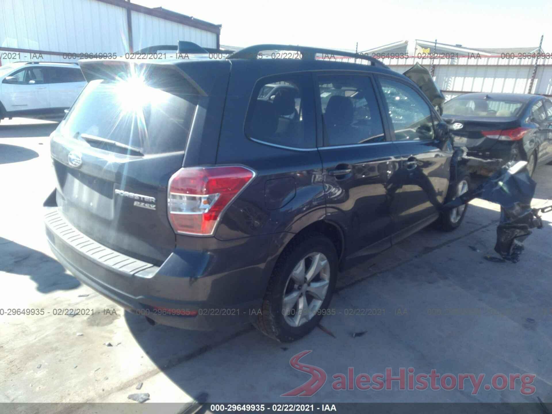 JF2SJARCXGH490257 2016 SUBARU FORESTER