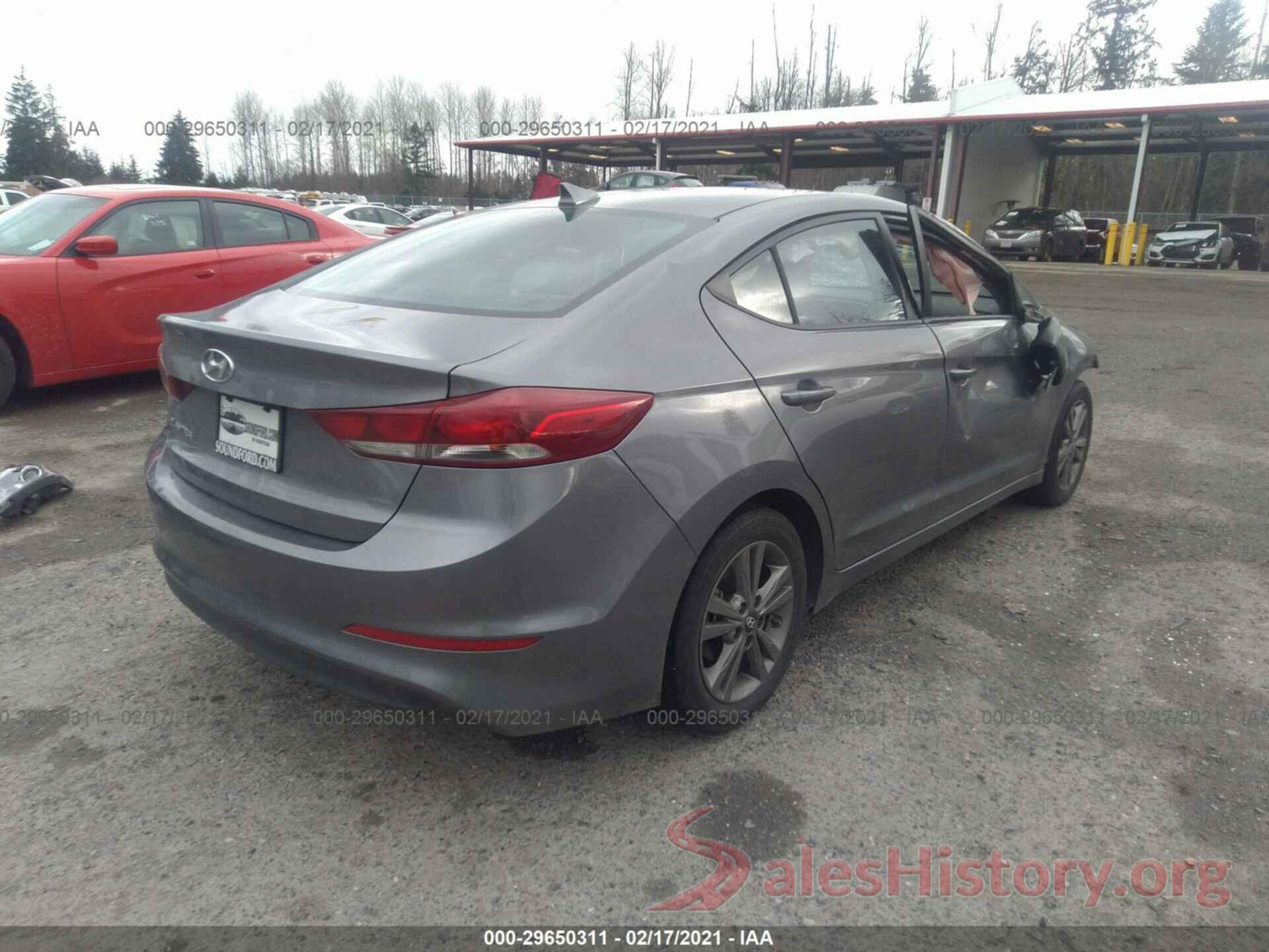 5NPD84LF3JH300993 2018 HYUNDAI ELANTRA