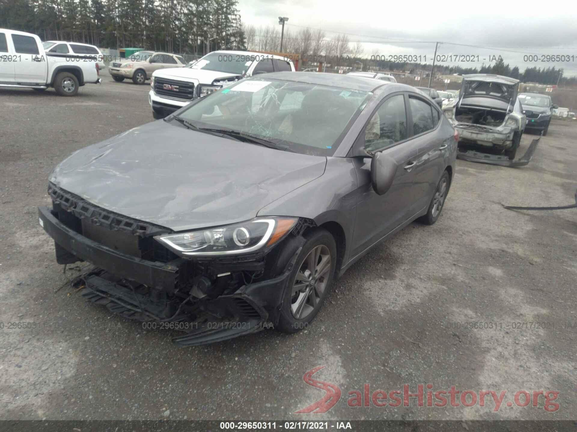 5NPD84LF3JH300993 2018 HYUNDAI ELANTRA