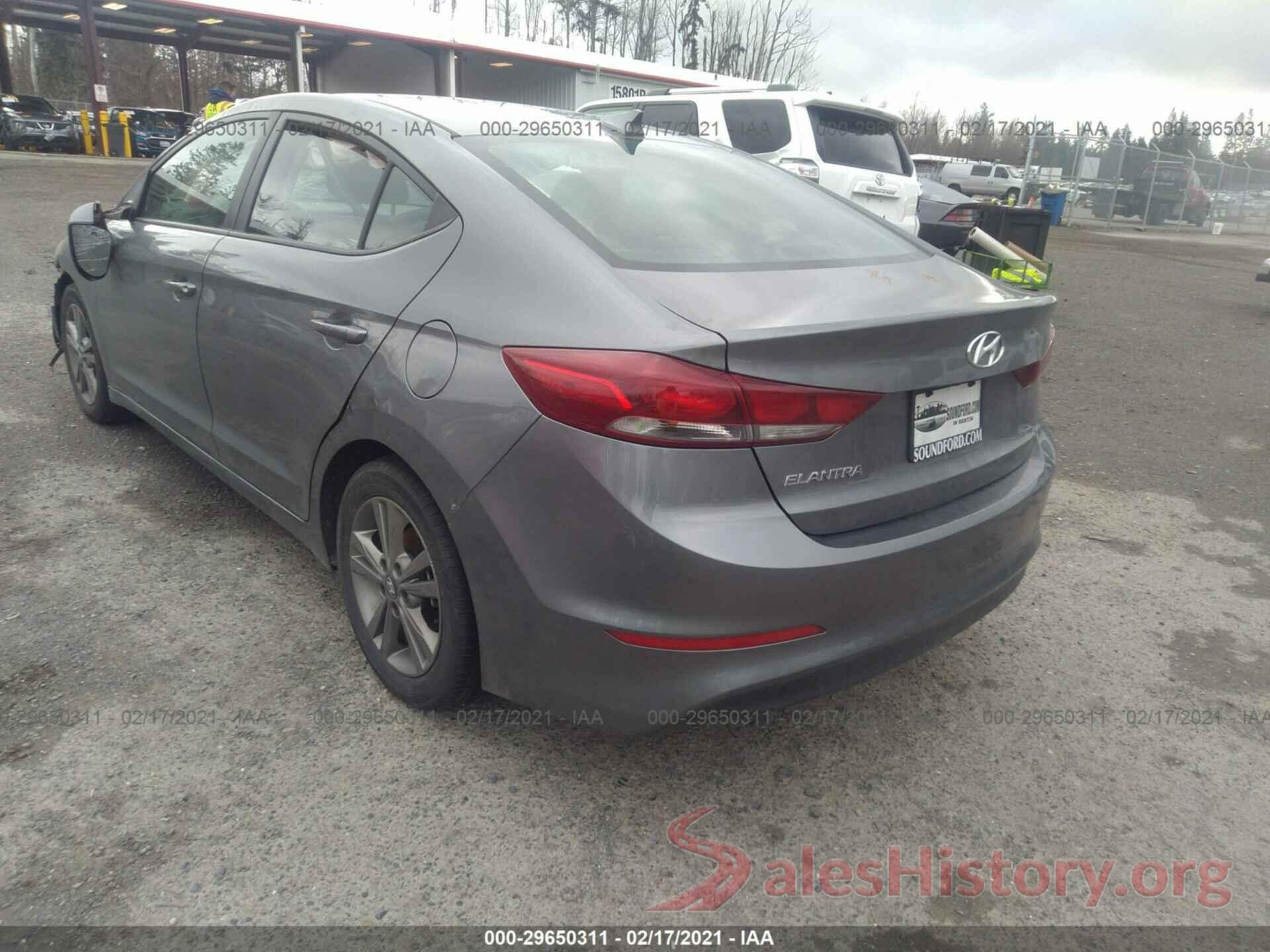 5NPD84LF3JH300993 2018 HYUNDAI ELANTRA