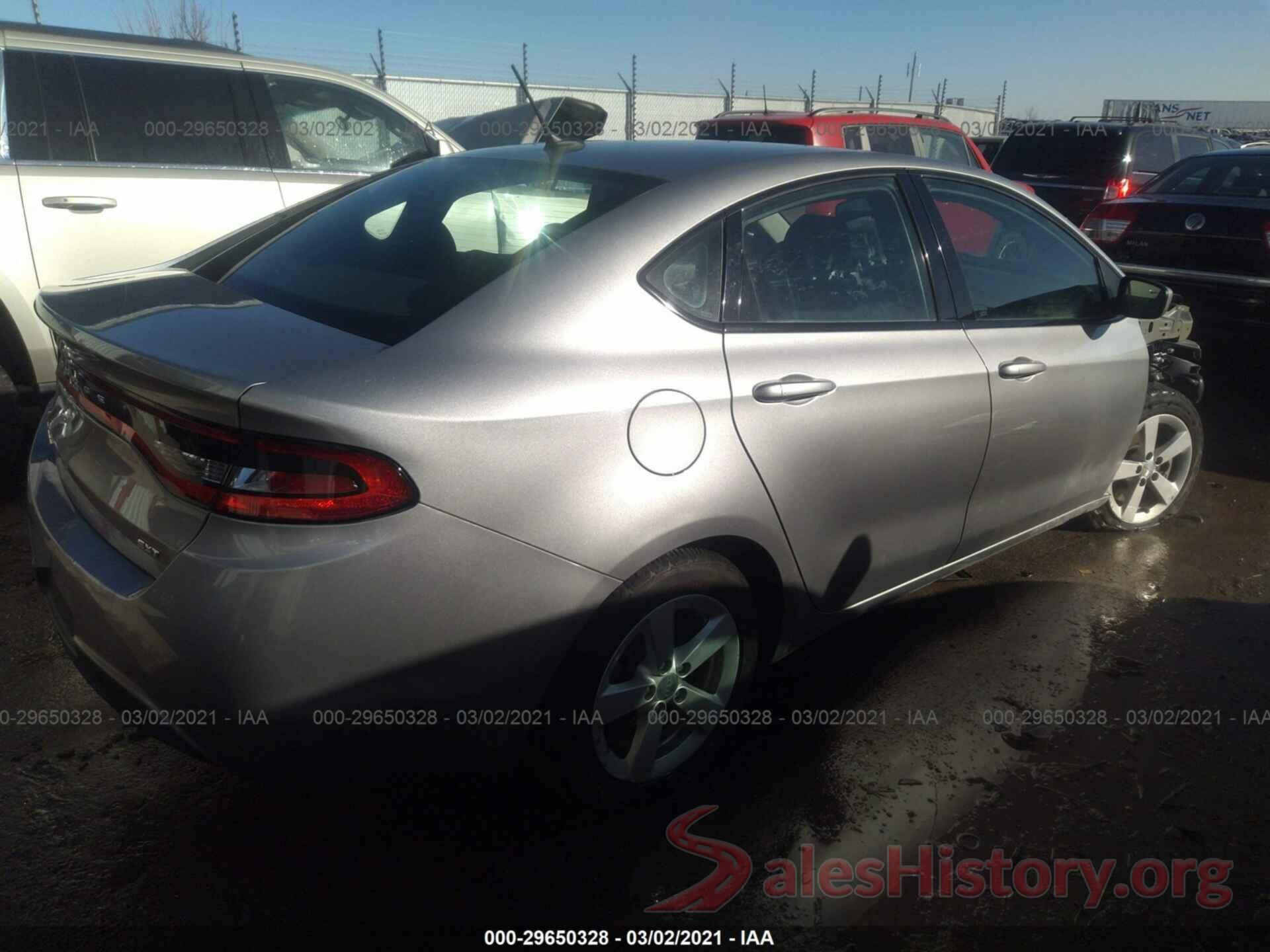 1C3CDFBB6GD766292 2016 DODGE DART