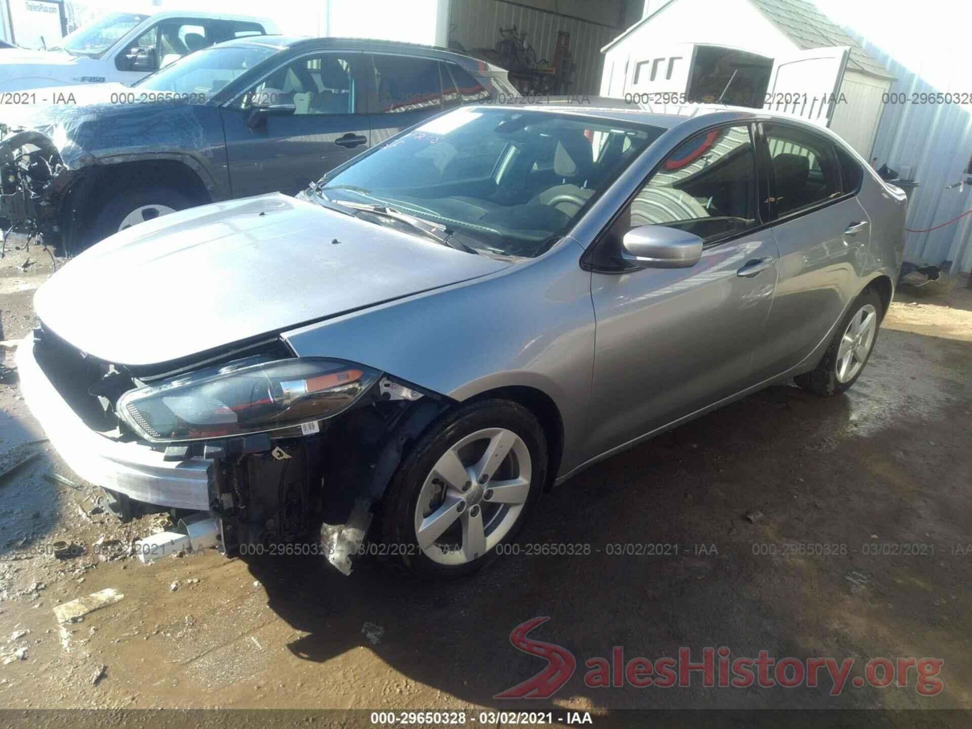 1C3CDFBB6GD766292 2016 DODGE DART