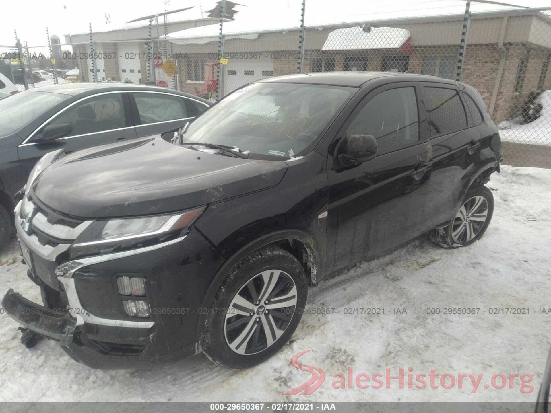 JA4APUAU9MU005781 2021 MITSUBISHI OUTLANDER SPORT