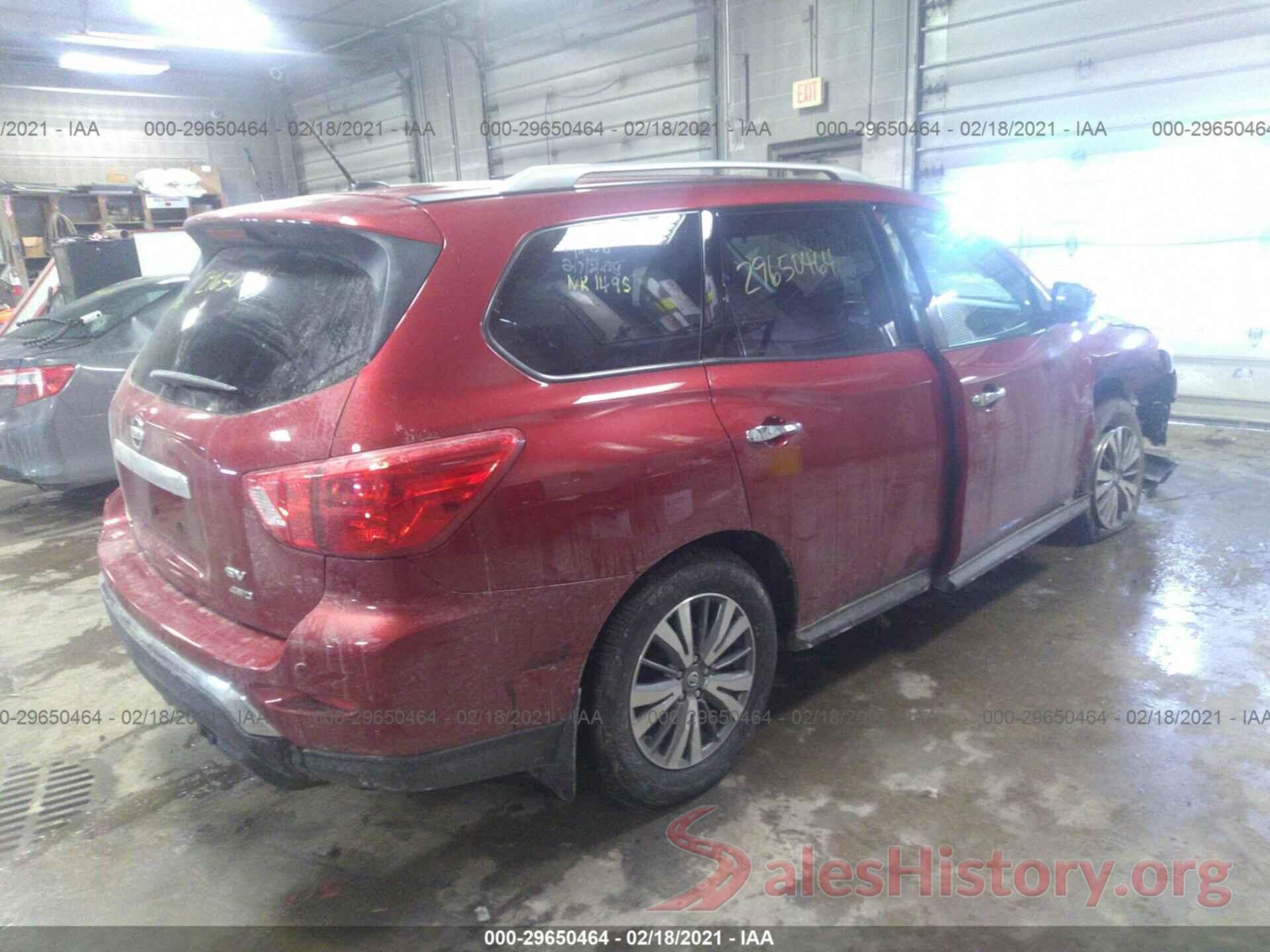 5N1DR2MM6HC621698 2017 NISSAN PATHFINDER