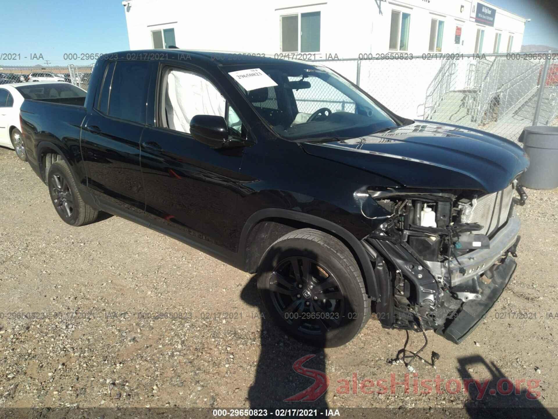 5FPYK2F18KB007606 2019 HONDA RIDGELINE