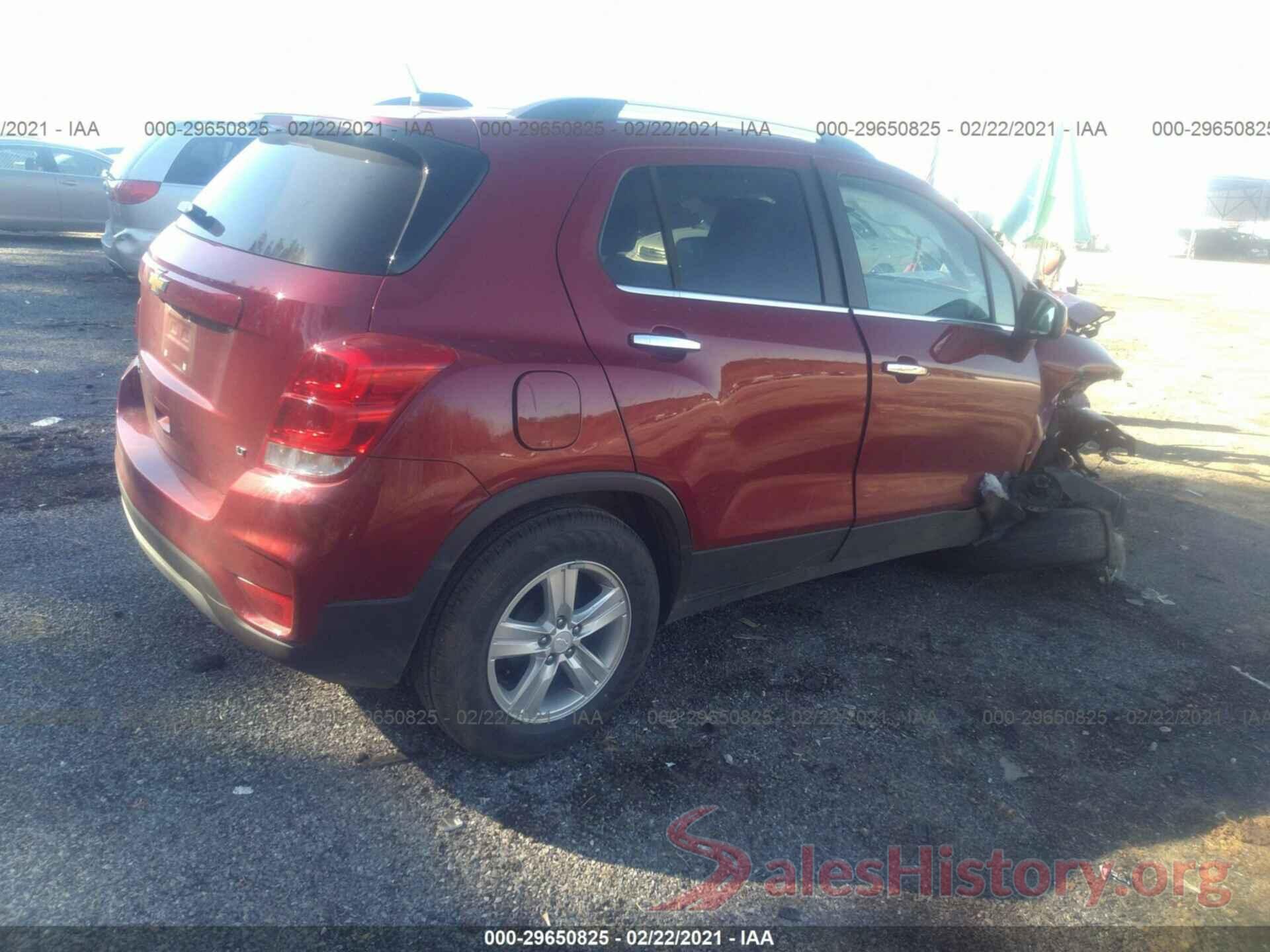 3GNCJLSB2KL324302 2019 CHEVROLET TRAX