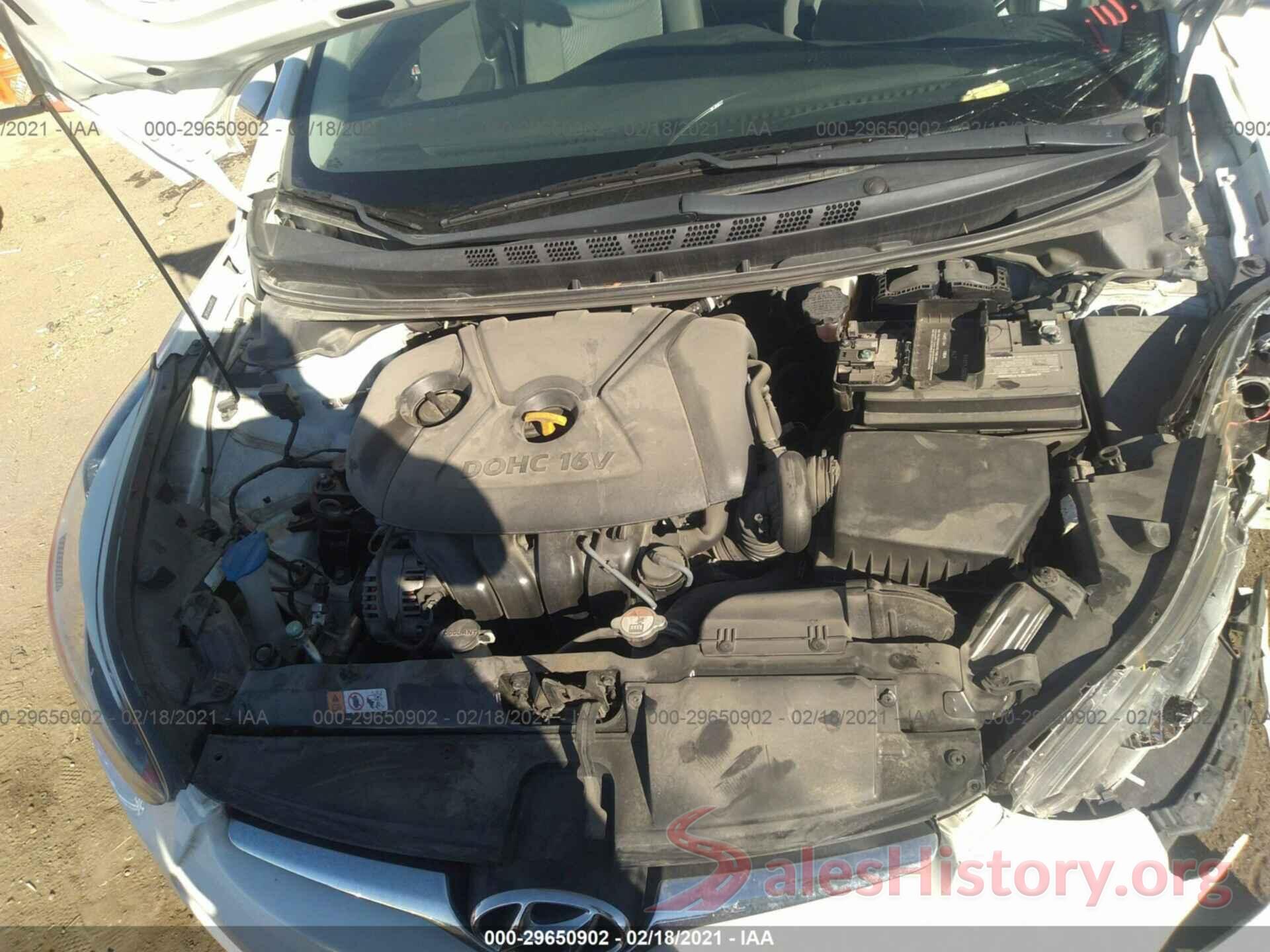 5NPDH4AE6GH695769 2016 HYUNDAI ELANTRA