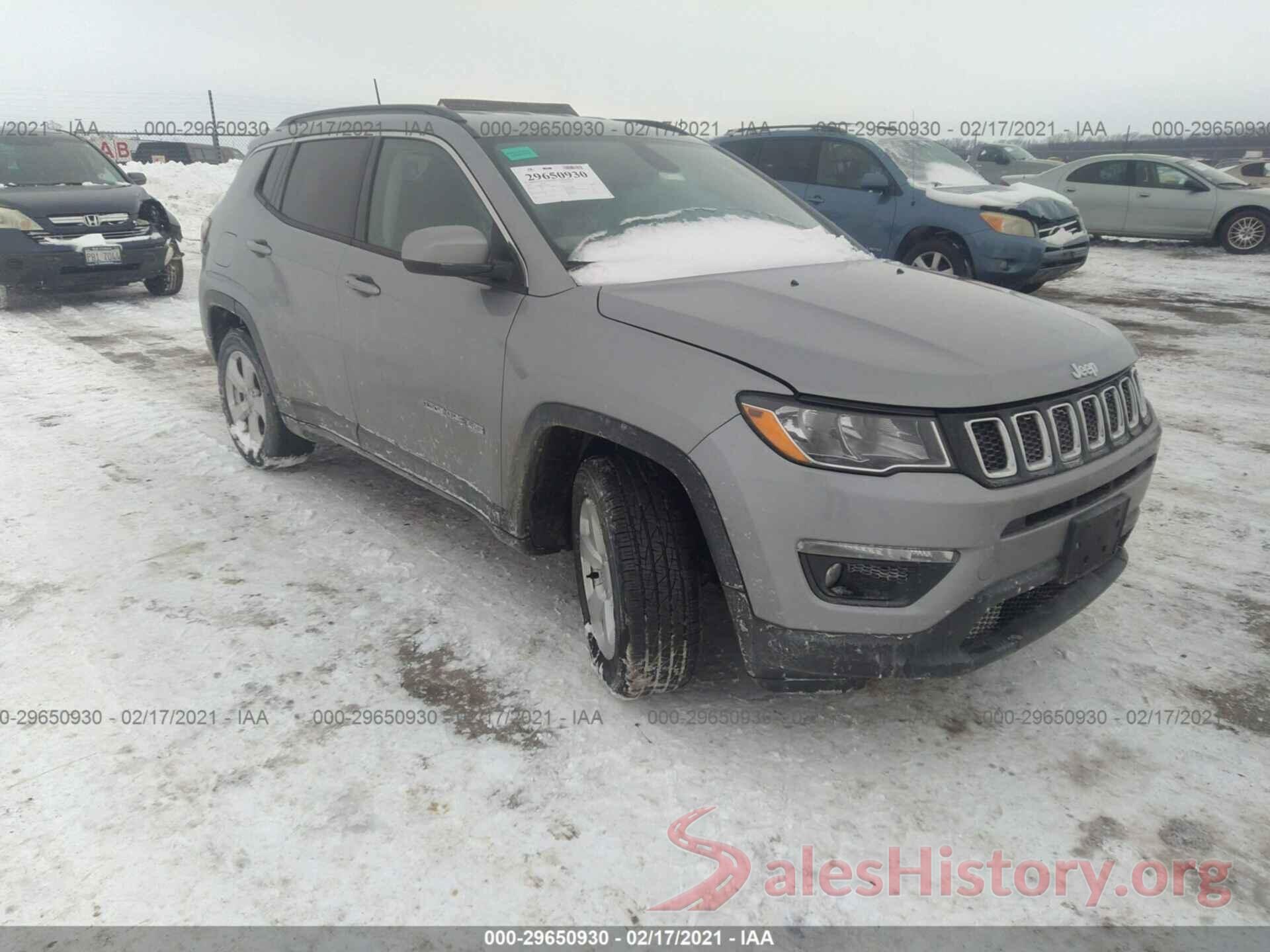 3C4NJCBB4LT177080 2020 JEEP COMPASS