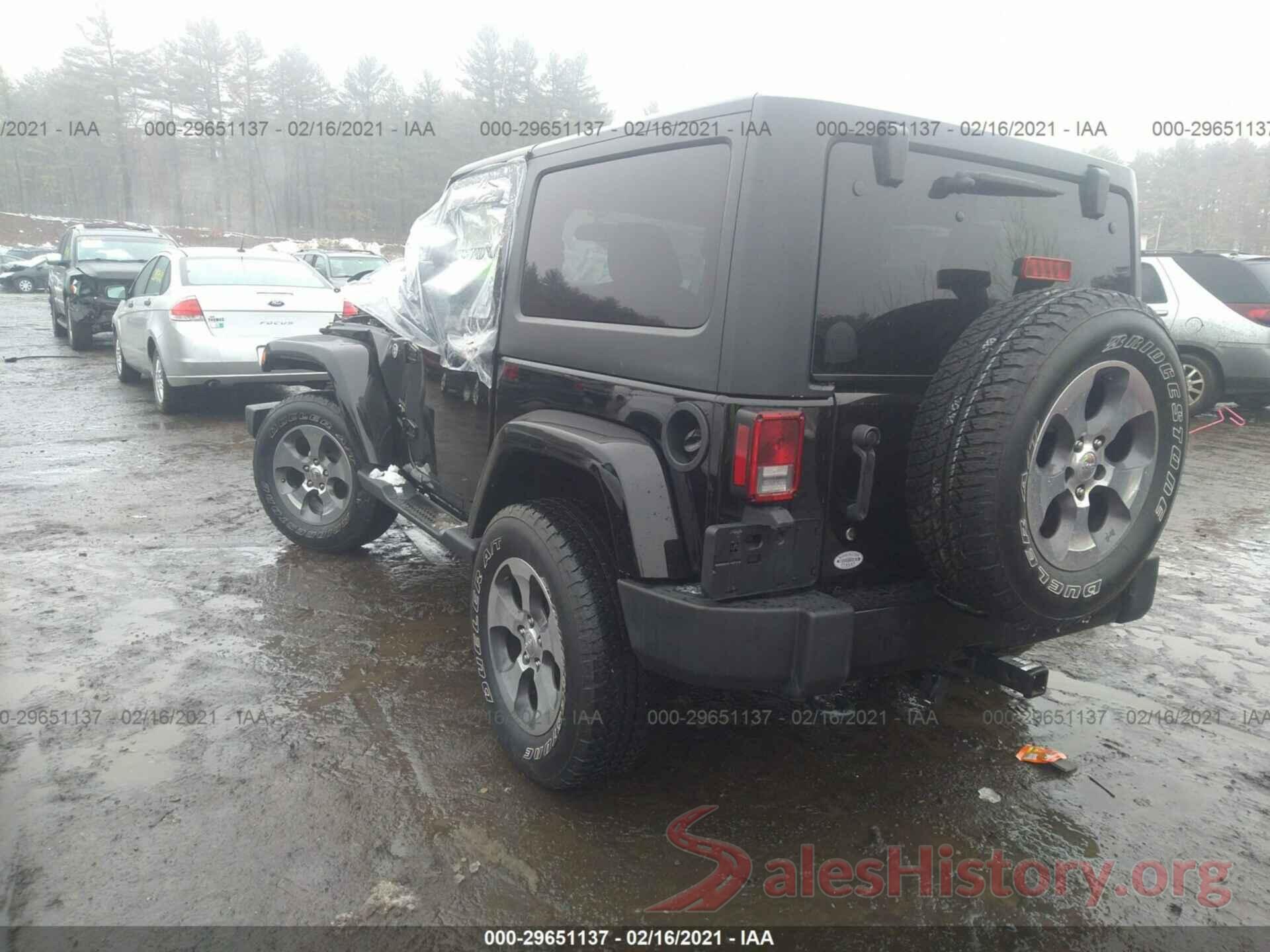 1C4AJWBG6HL541921 2017 JEEP WRANGLER